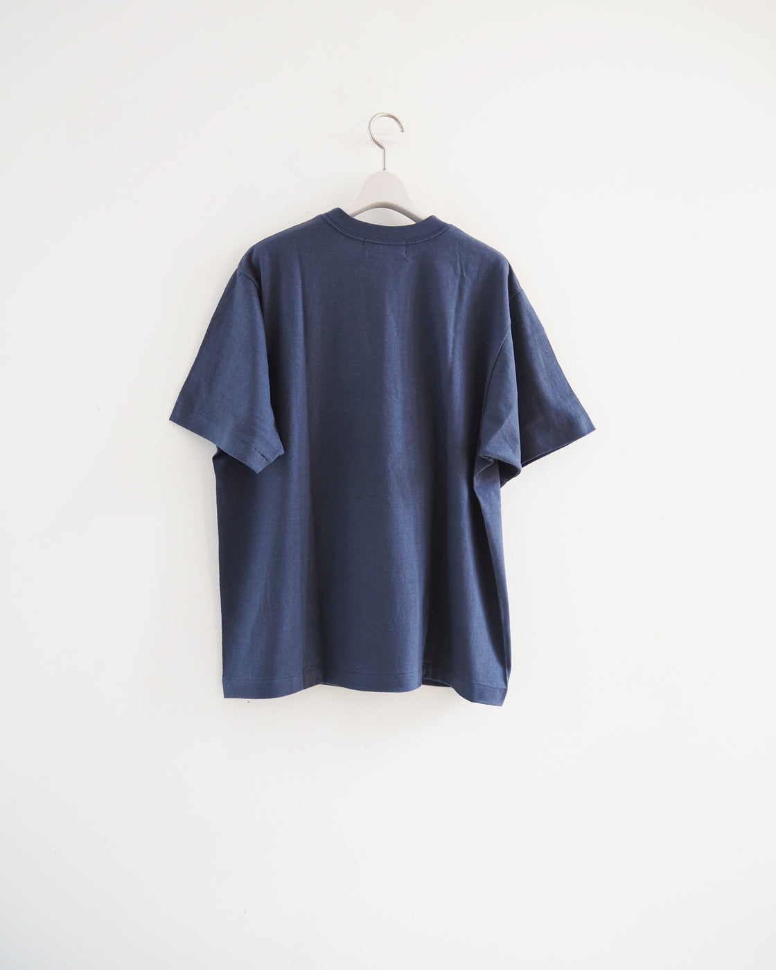 Raffy Jersey Round Torso Classic Tee, Navy