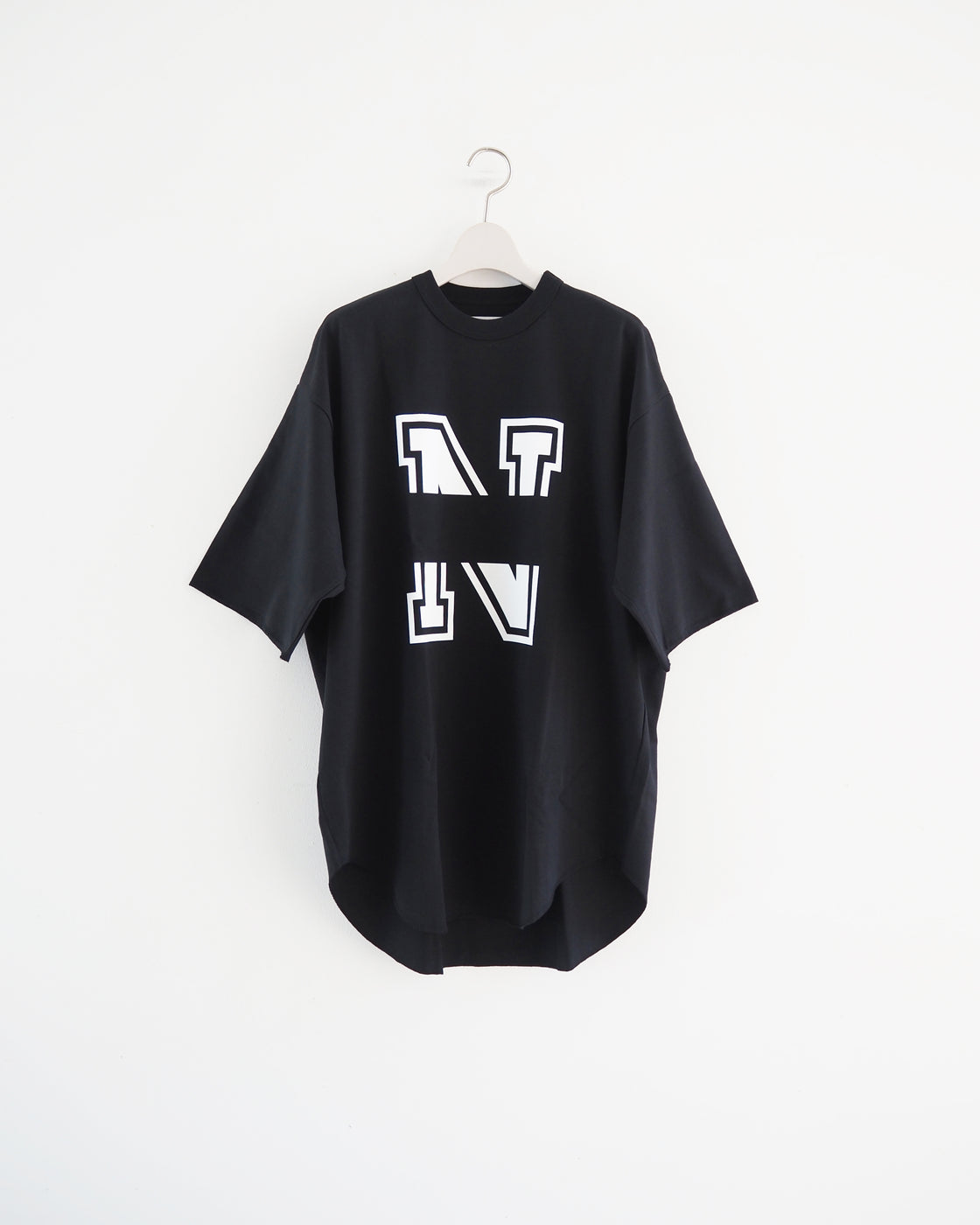 Baseball Tee Short Sleeve, Black