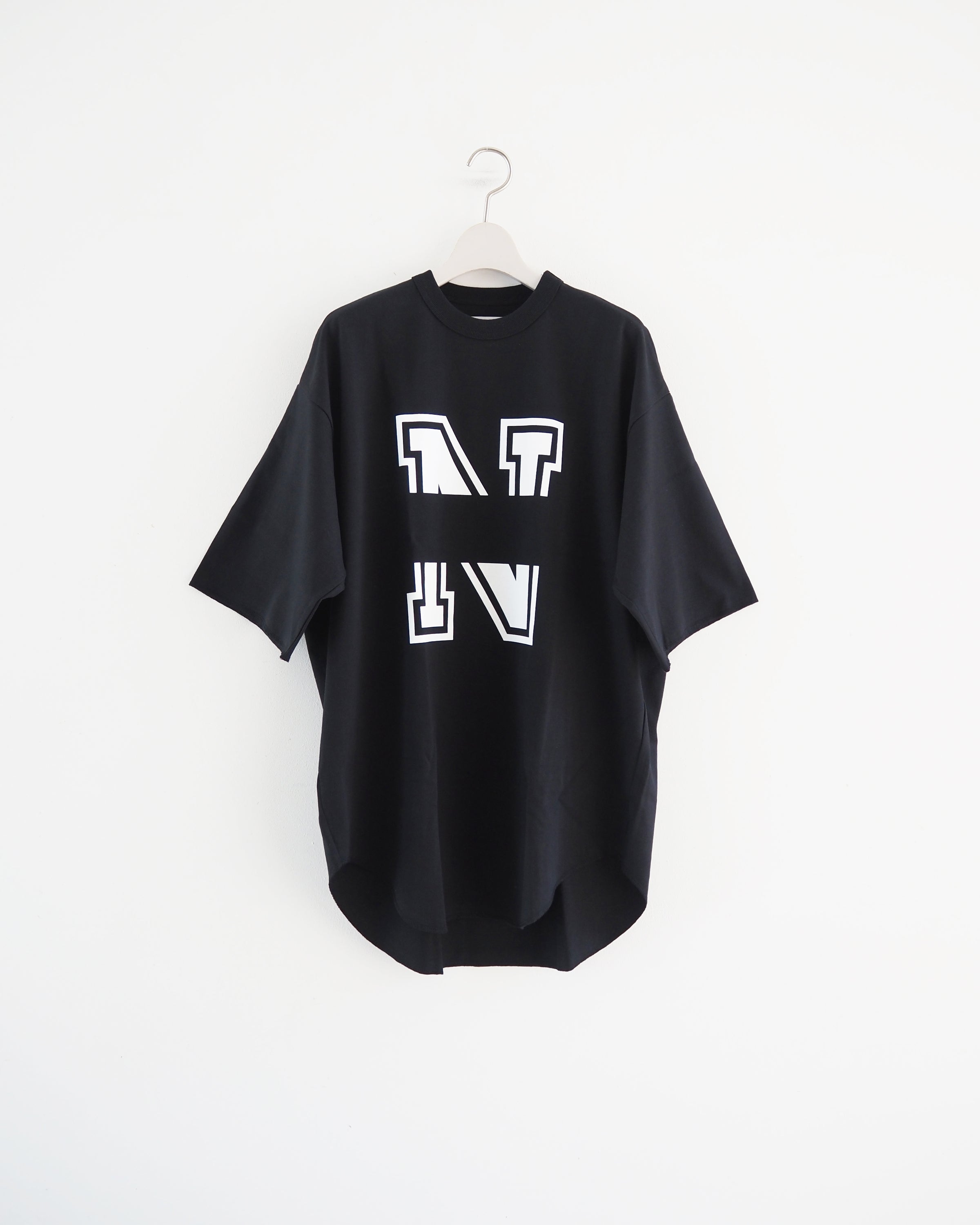Baseball Tee Short Sleeve, Black