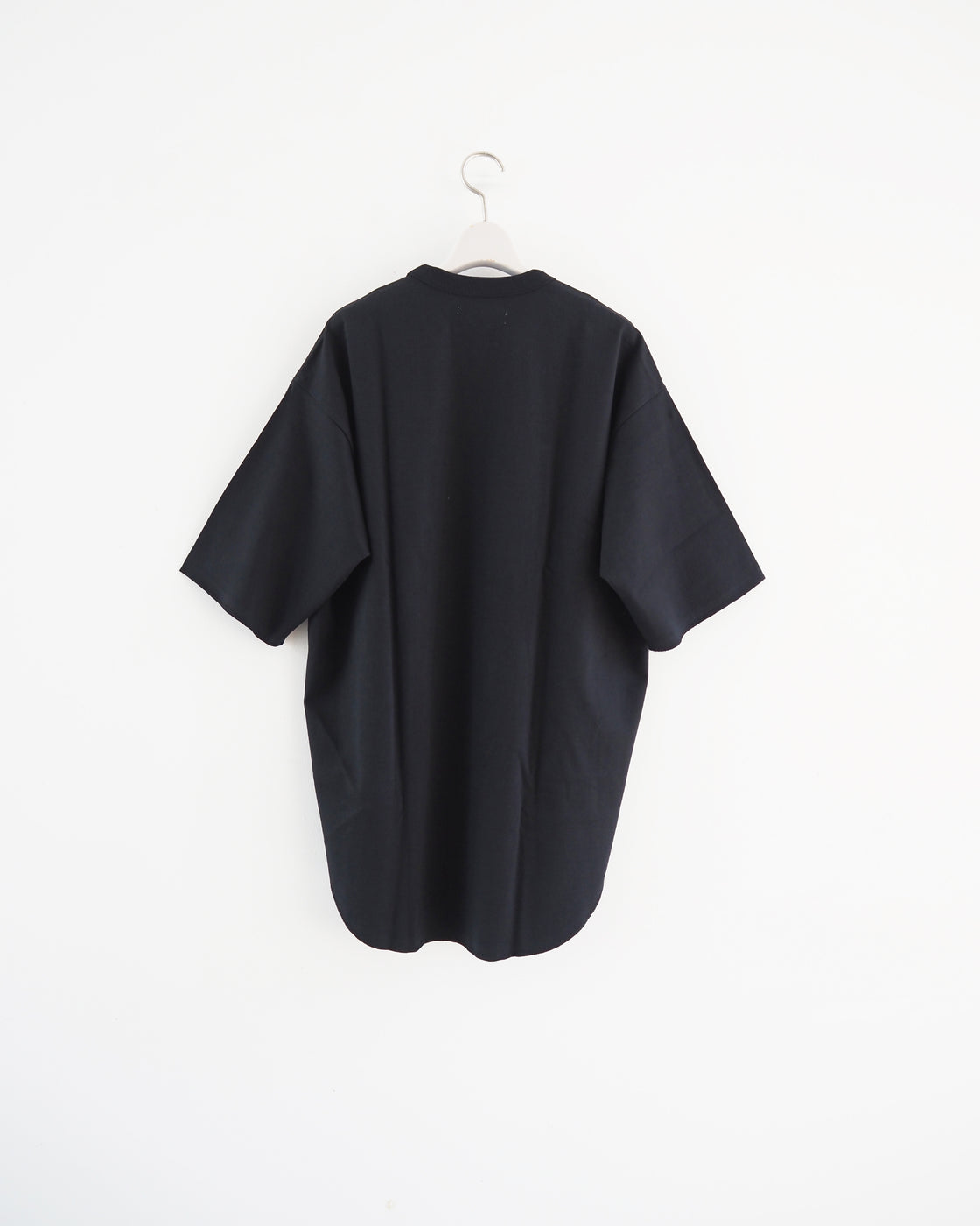 Baseball Tee Short Sleeve, Black