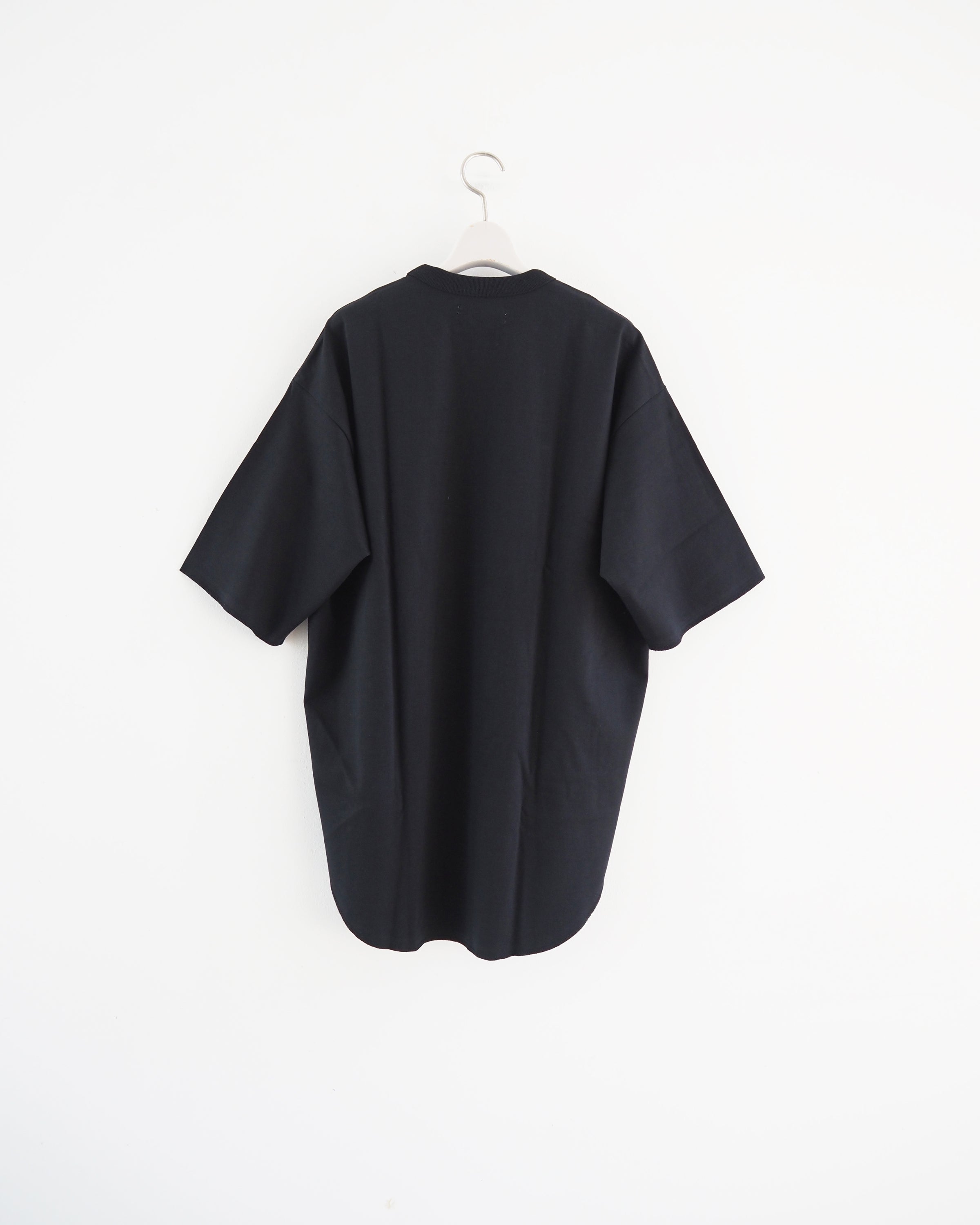 Baseball Tee Short Sleeve, Black