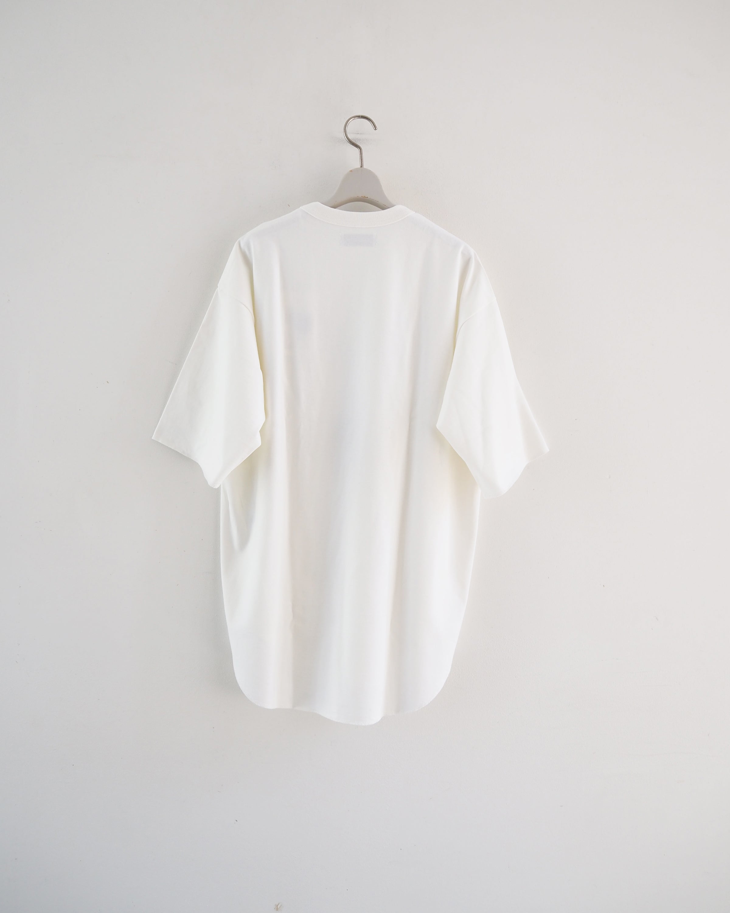 Baseball Tee Short Sleeve, White