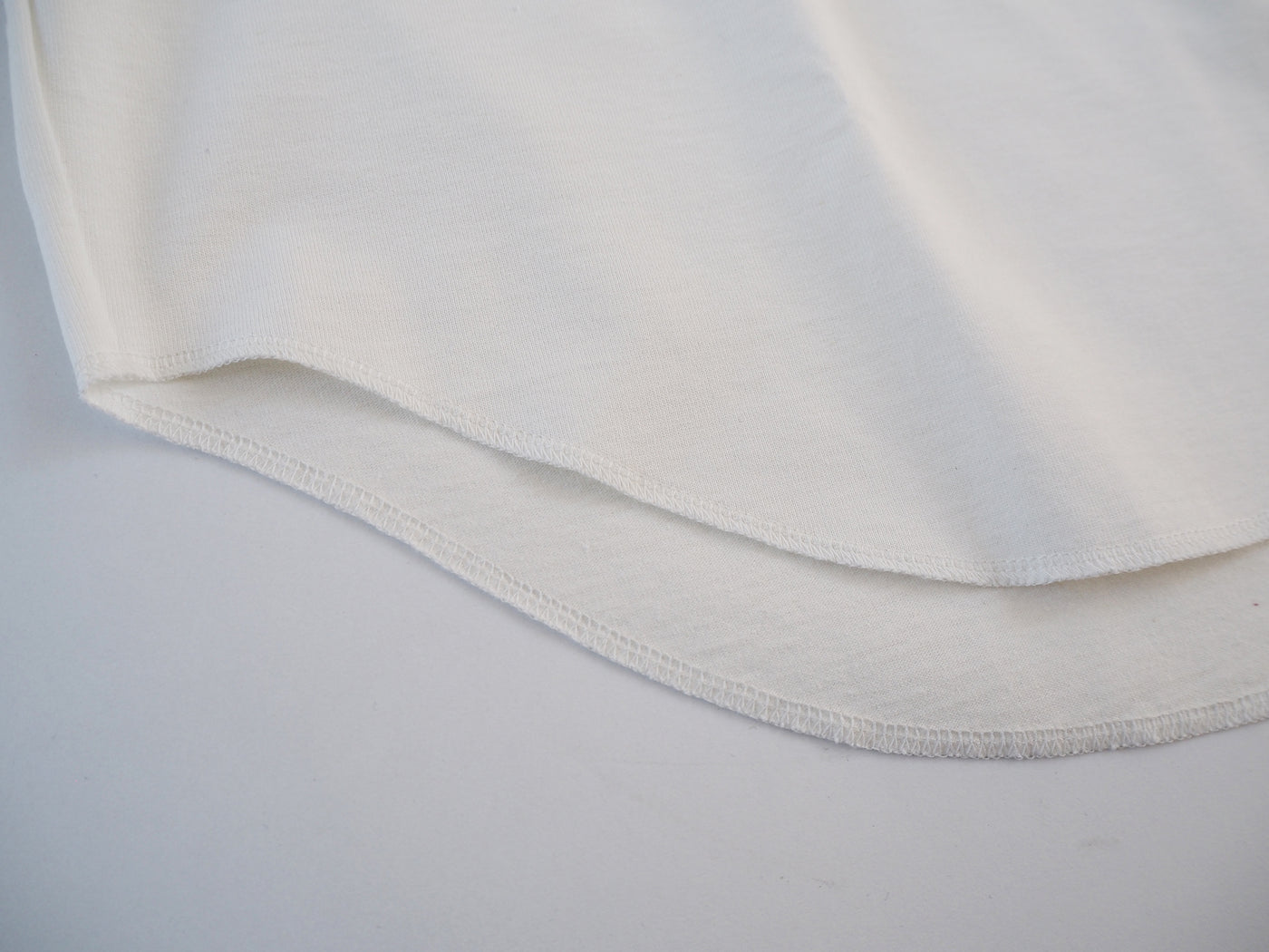 Baseball Tee Short Sleeve, White