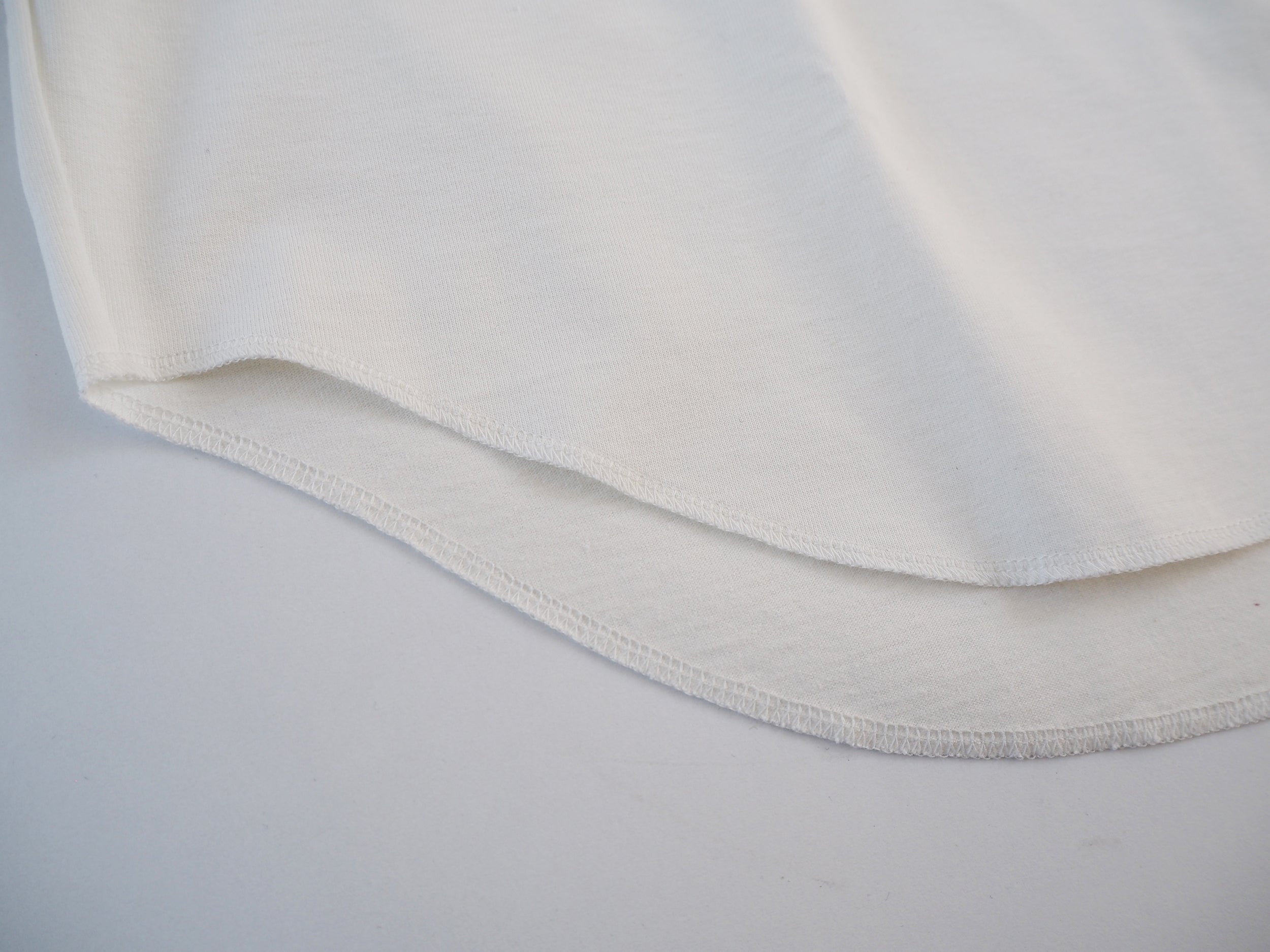 Baseball Tee Short Sleeve, White