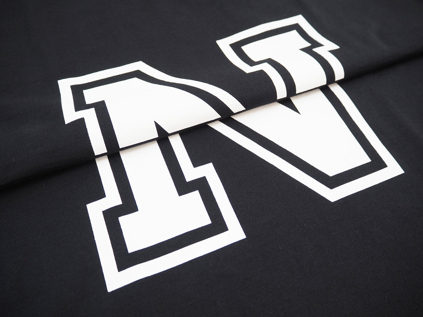 Baseball Tee Short Sleeve, Black