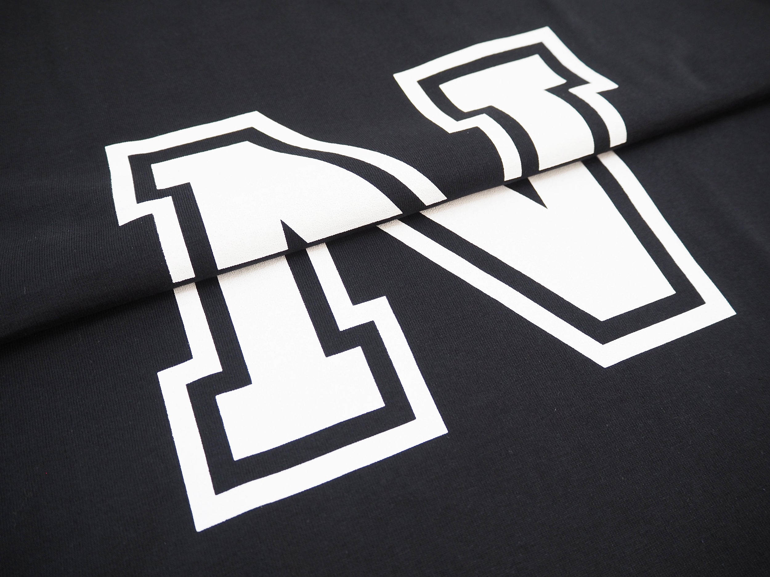 Baseball Tee Short Sleeve, Black