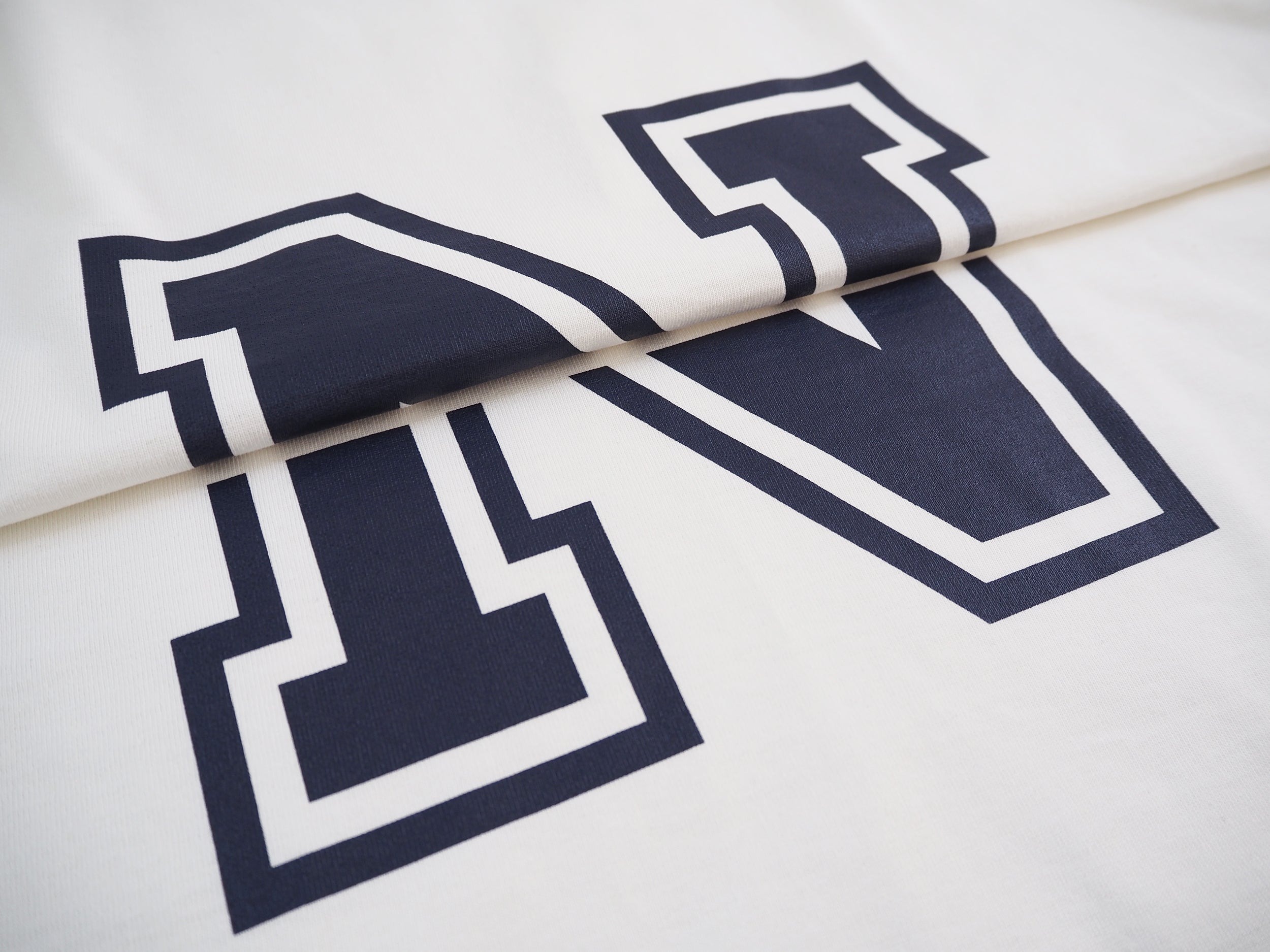 Baseball Tee Short Sleeve, White