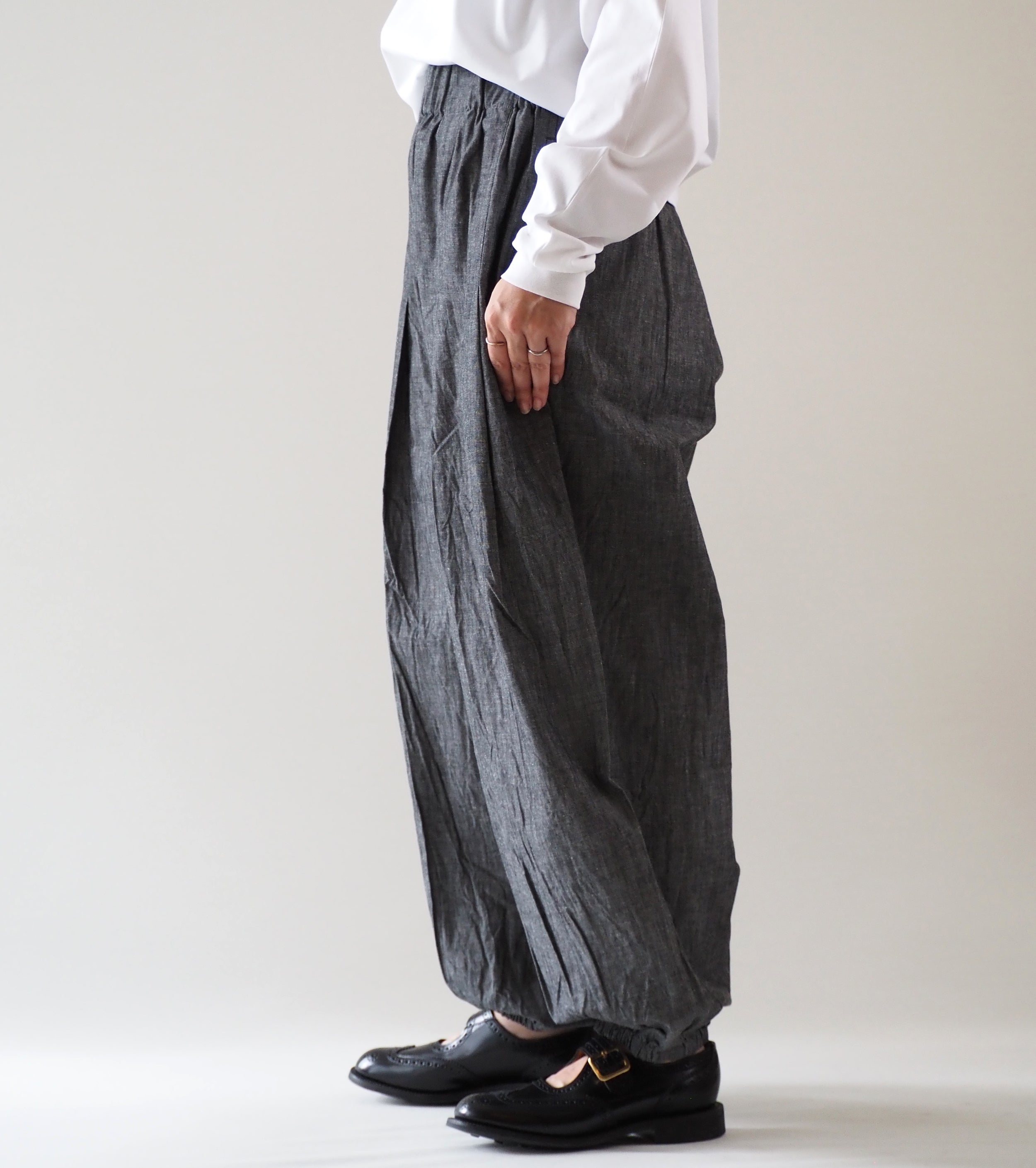 Yarmo Wide Tuck Easy PT Dungaree , Black