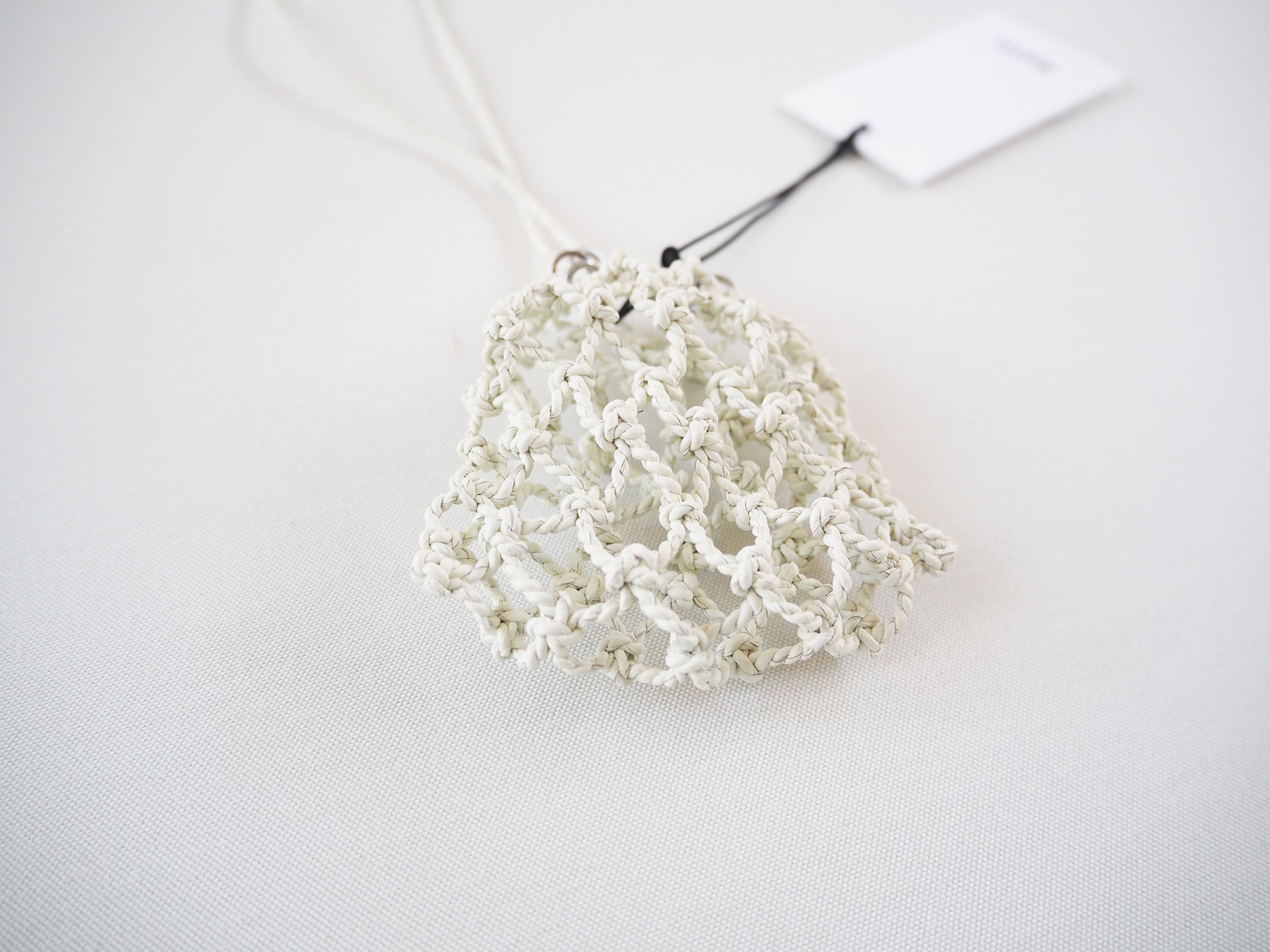 Earphone holder, White