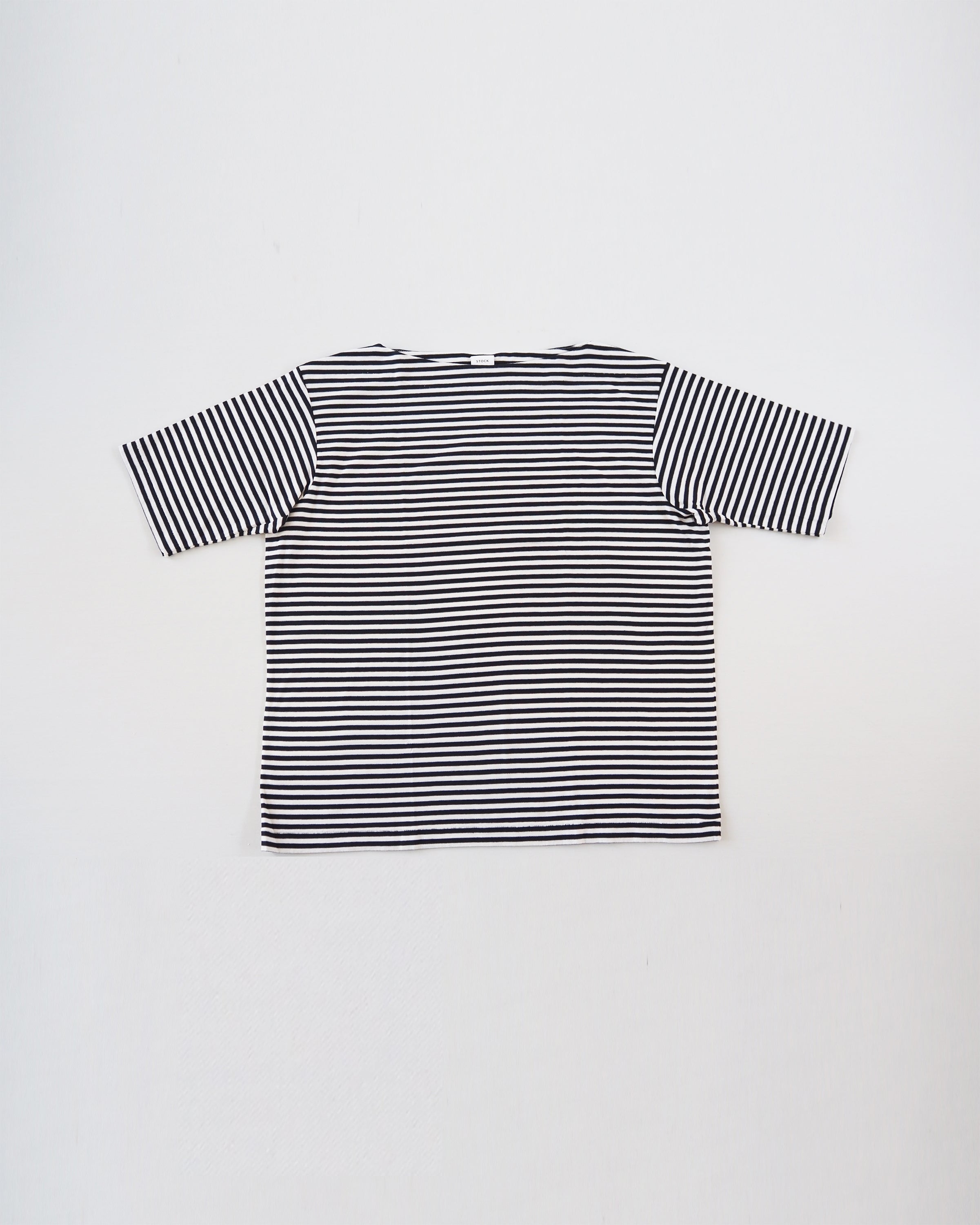Striped Short Sleeve Tee, Navy - St