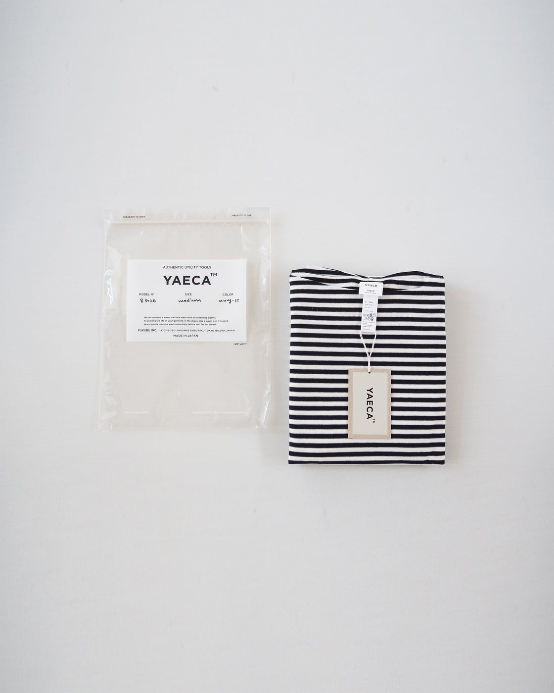 Striped Short Sleeve Tee, Navy - St