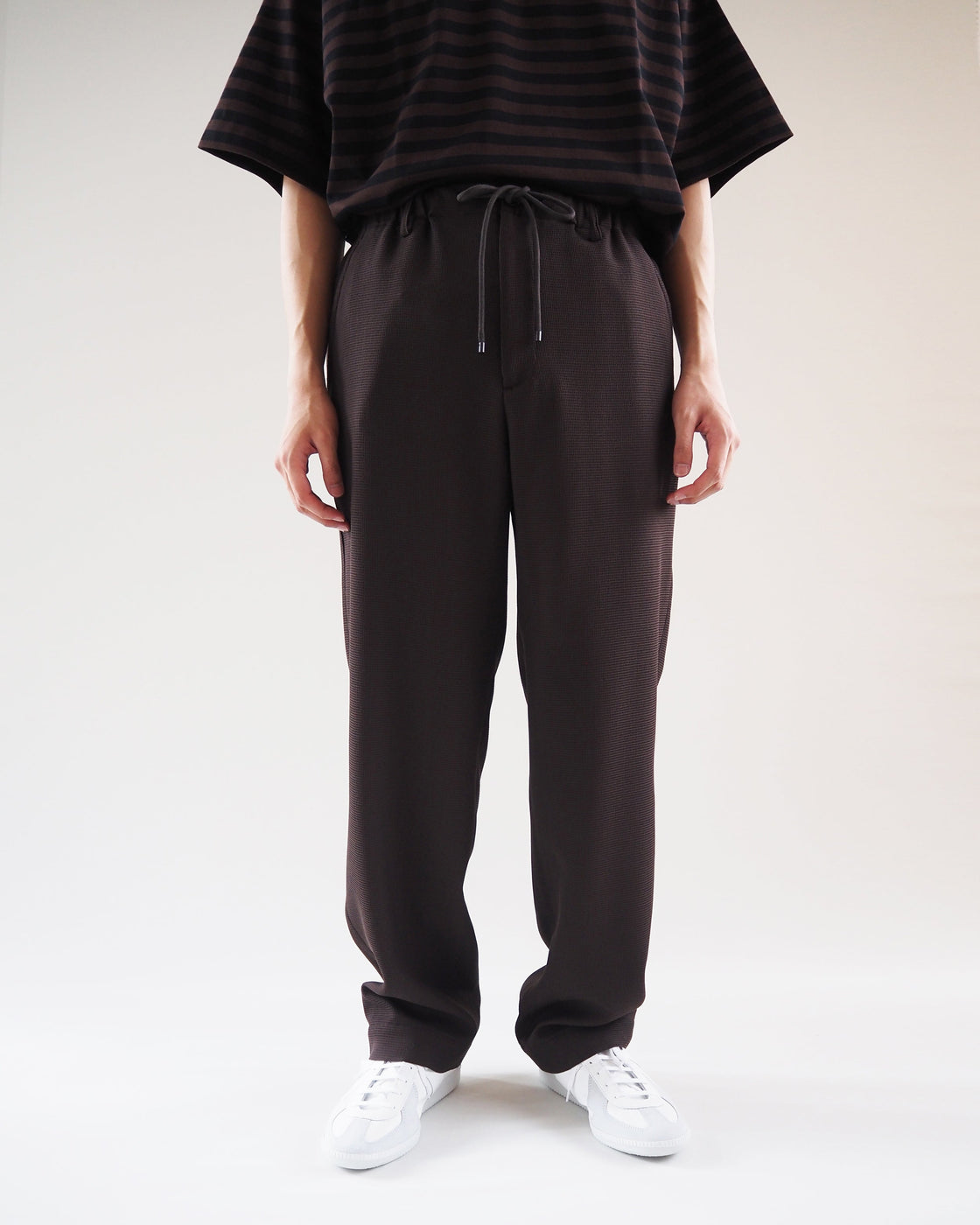Comfort Fit Easy Trousers, Dark Brown