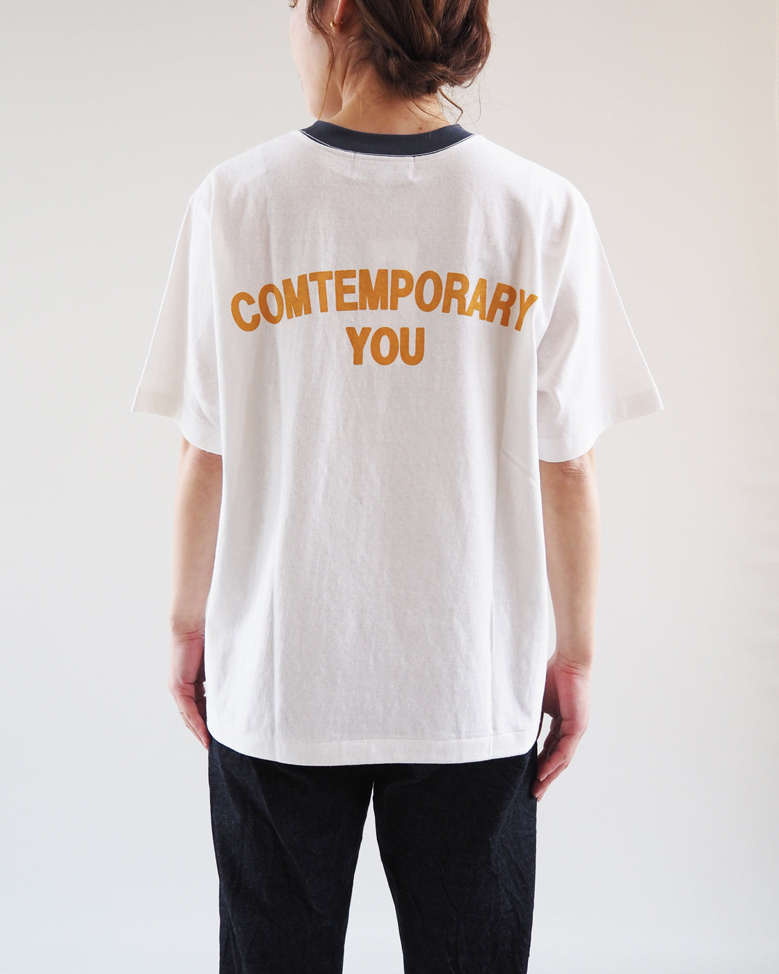 Linger Print Tea, Off White