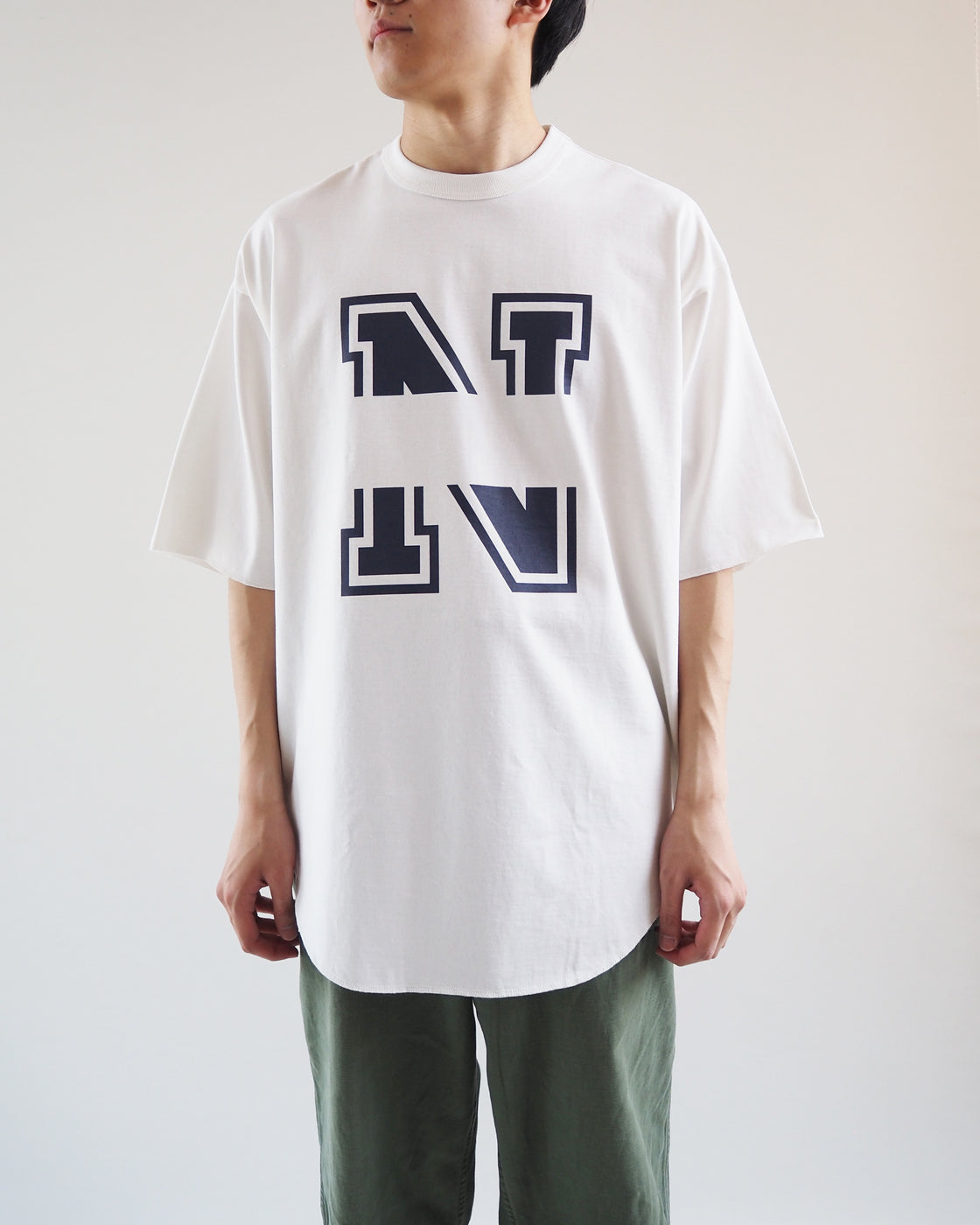 Baseball Tee Short Sleeve, White