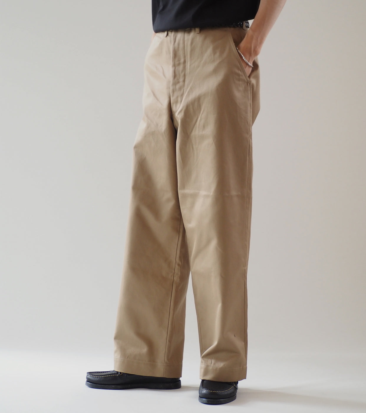 CIOTA Weapon Chino Cloth Pants , Beige