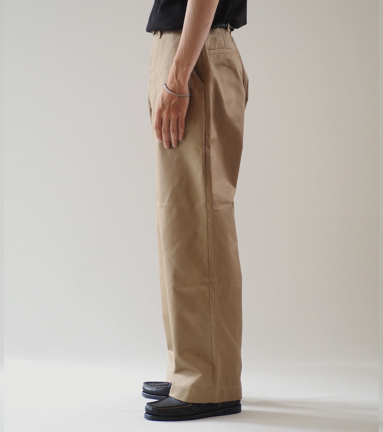 CIOTA Weapon Chino Cloth Pants , Beige