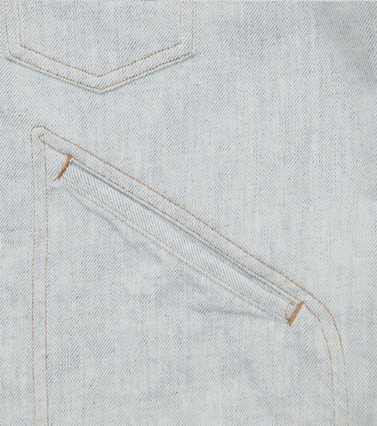 YAECA DENIM 4Pockets Jacket , Recycle