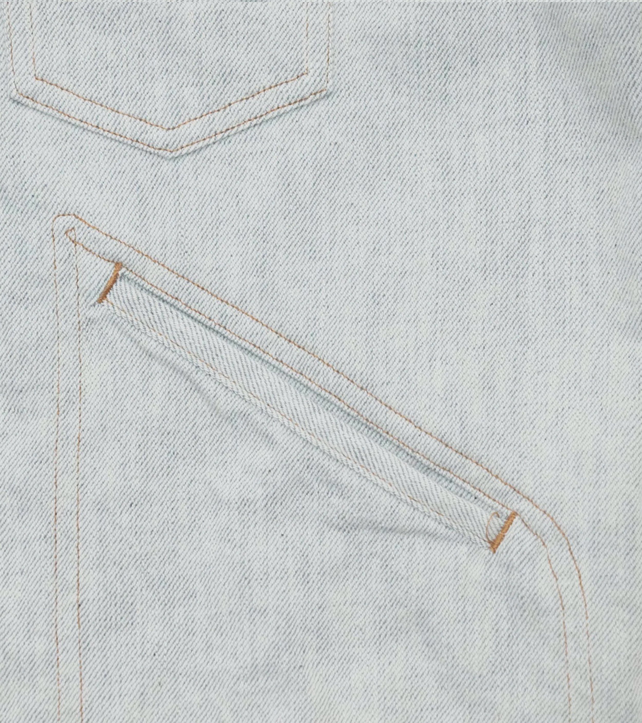 YAECA DENIM 4Pockets Jacket , Recycle