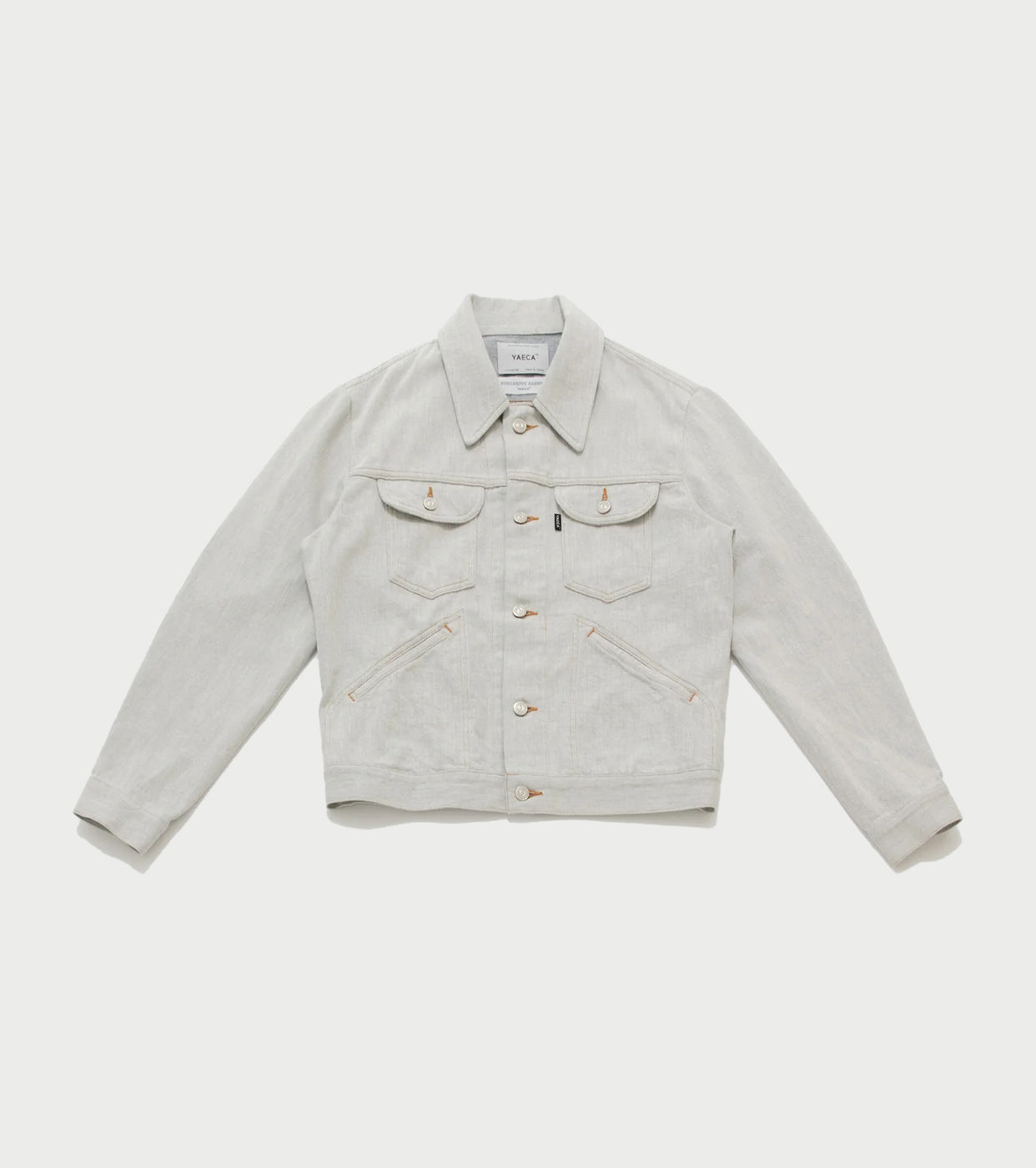 YAECA DENIM 4Pockets Jacket , Recycle