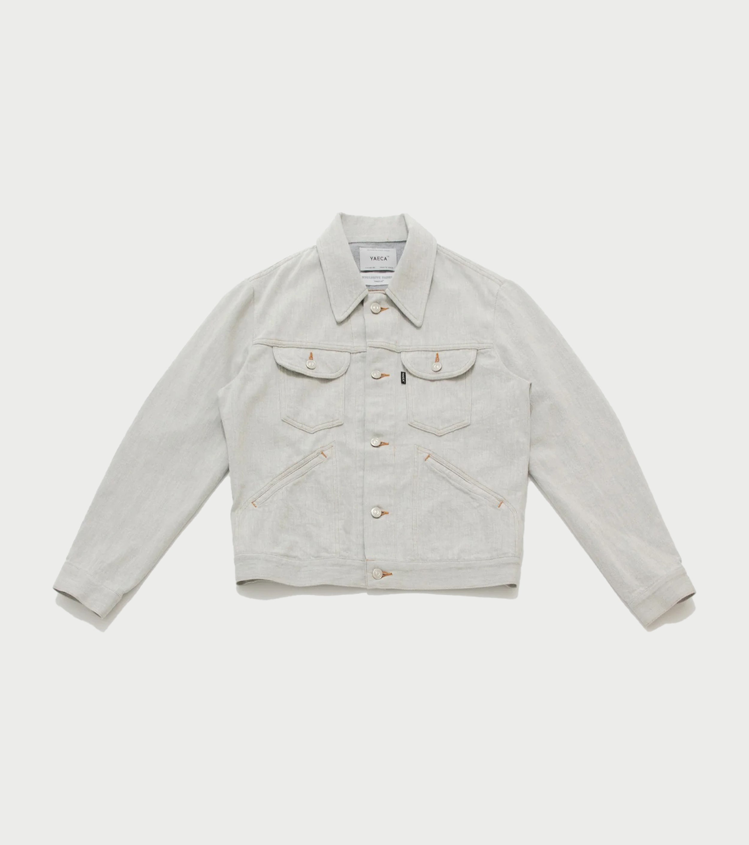 YAECA DENIM 4Pockets Jacket , Recycle
