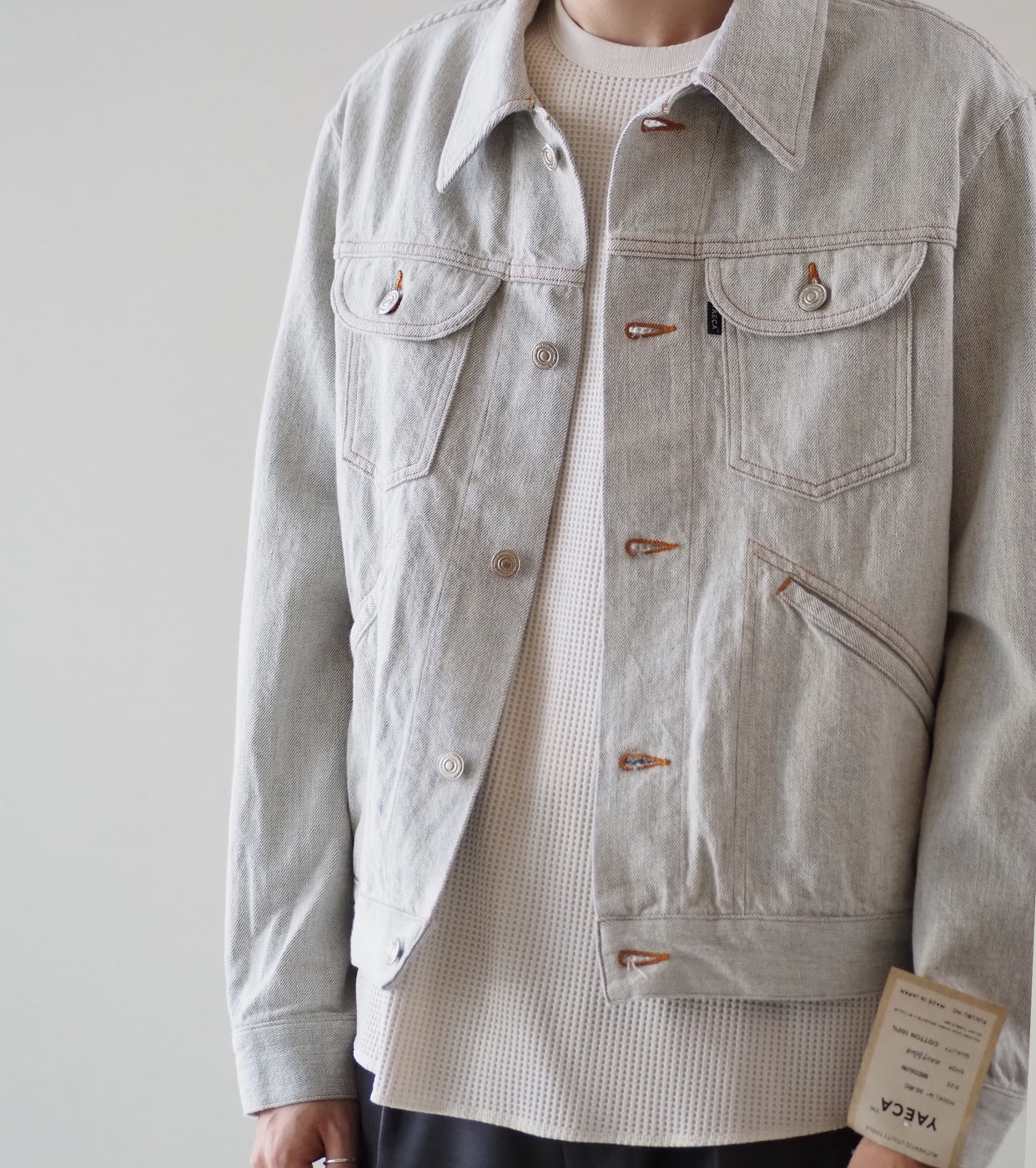 YAECA DENIM 4Pockets Jacket , Recycle