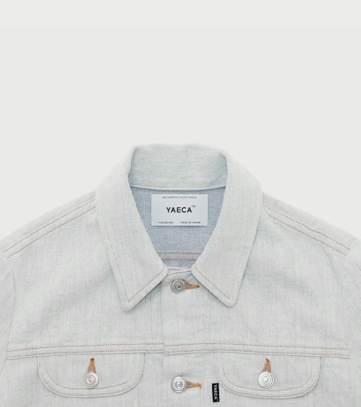 YAECA DENIM 4Pockets Jacket , Recycle