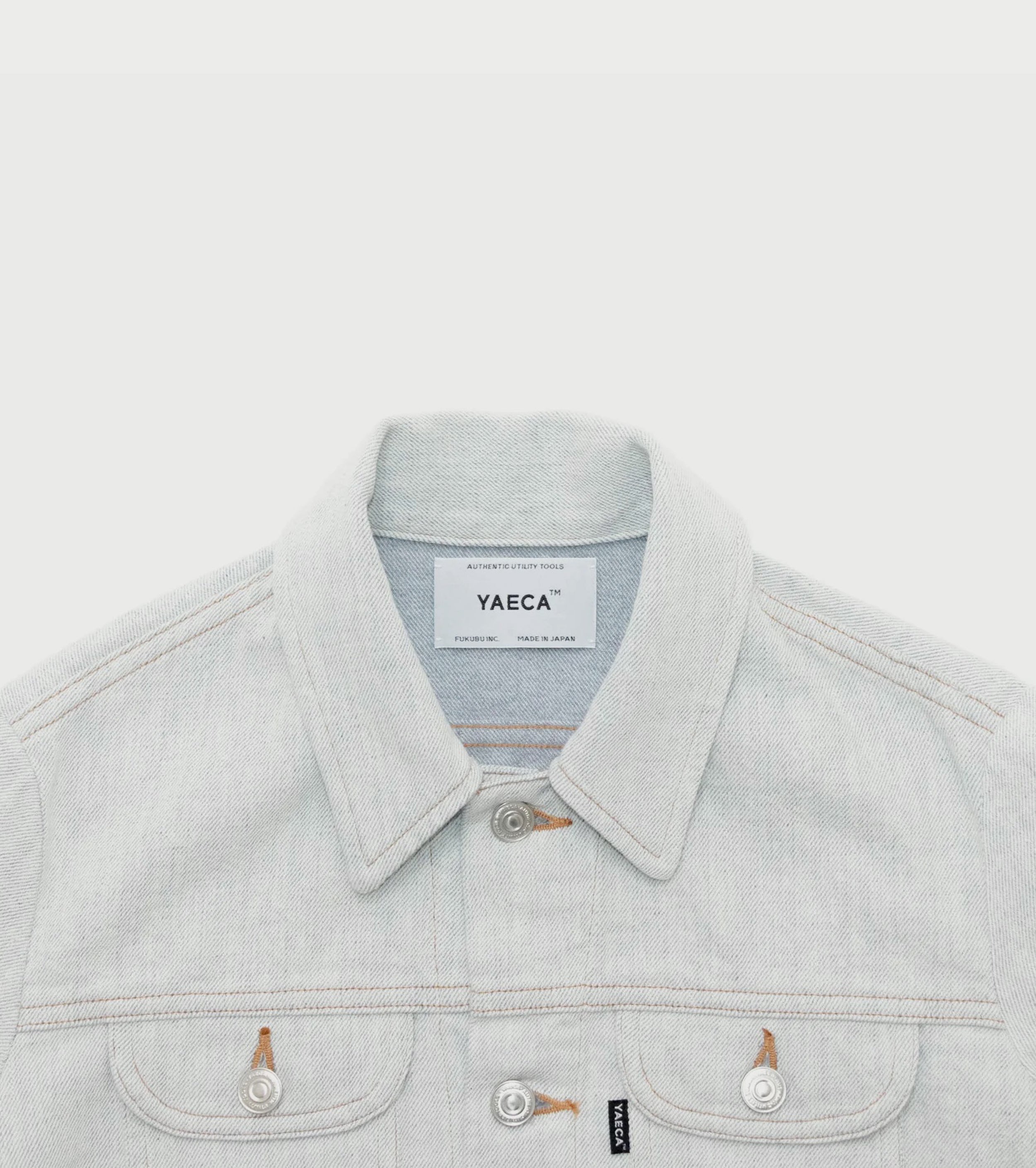 YAECA DENIM 4Pockets Jacket , Recycle
