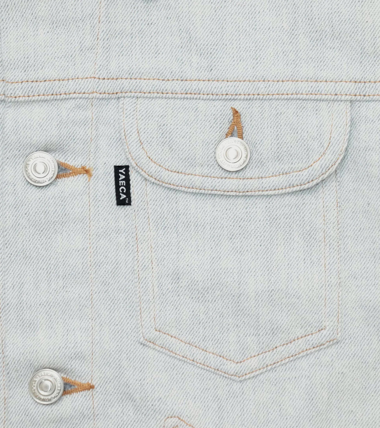 YAECA DENIM 4Pockets Jacket , Recycle