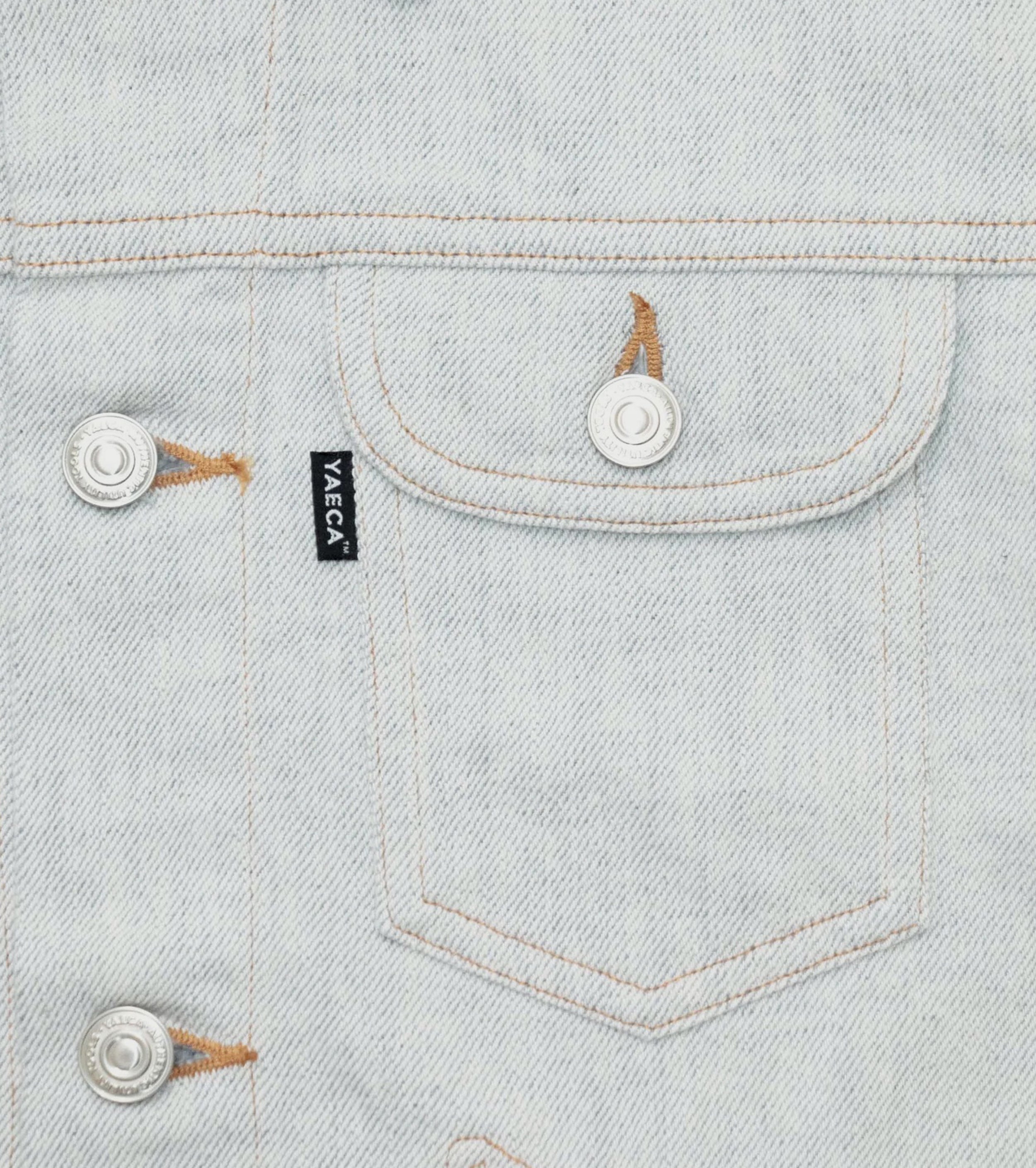 YAECA DENIM 4Pockets Jacket , Recycle