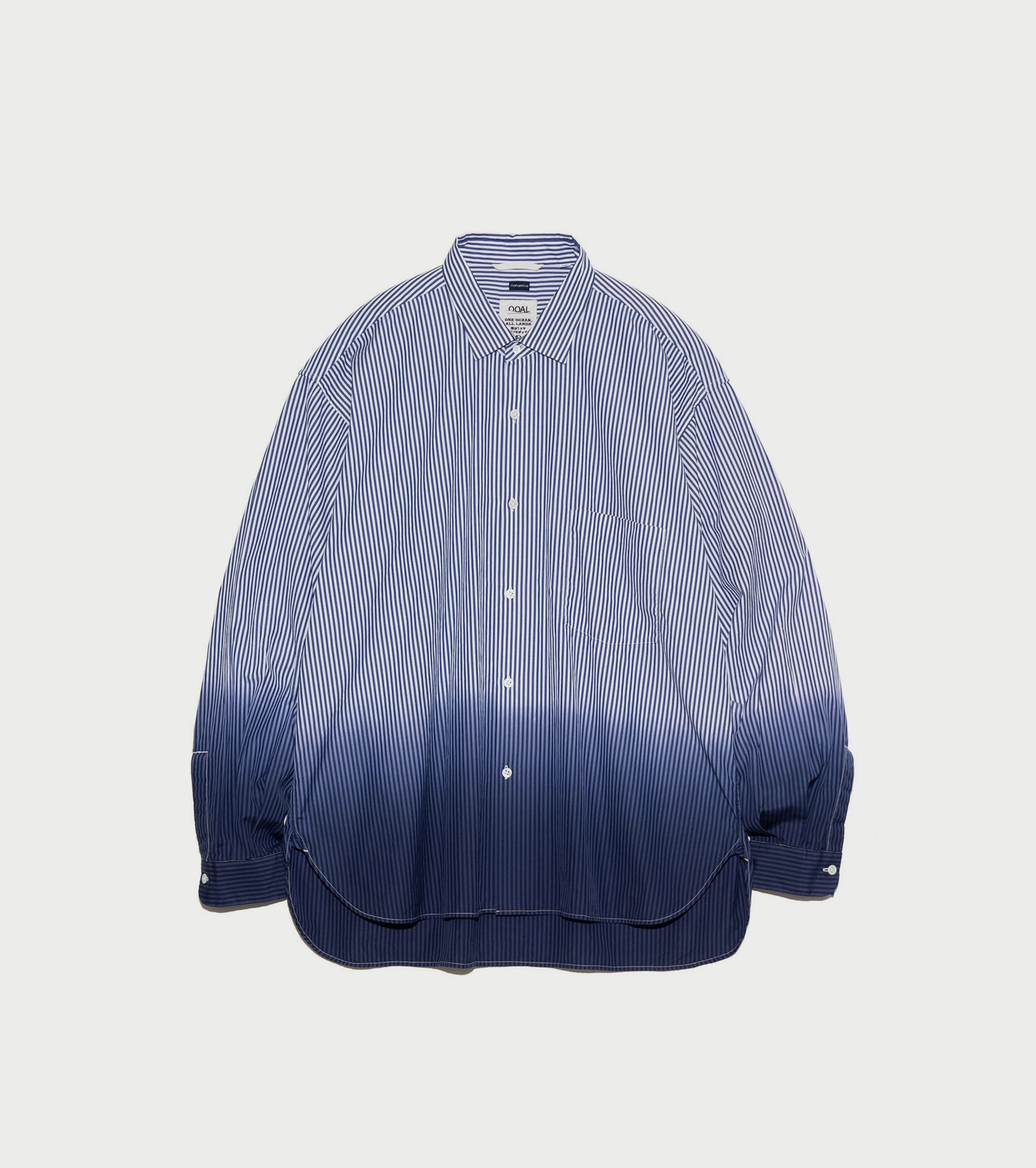 nanamica Regular Collar Wind Shirt, Navy – Navyblue