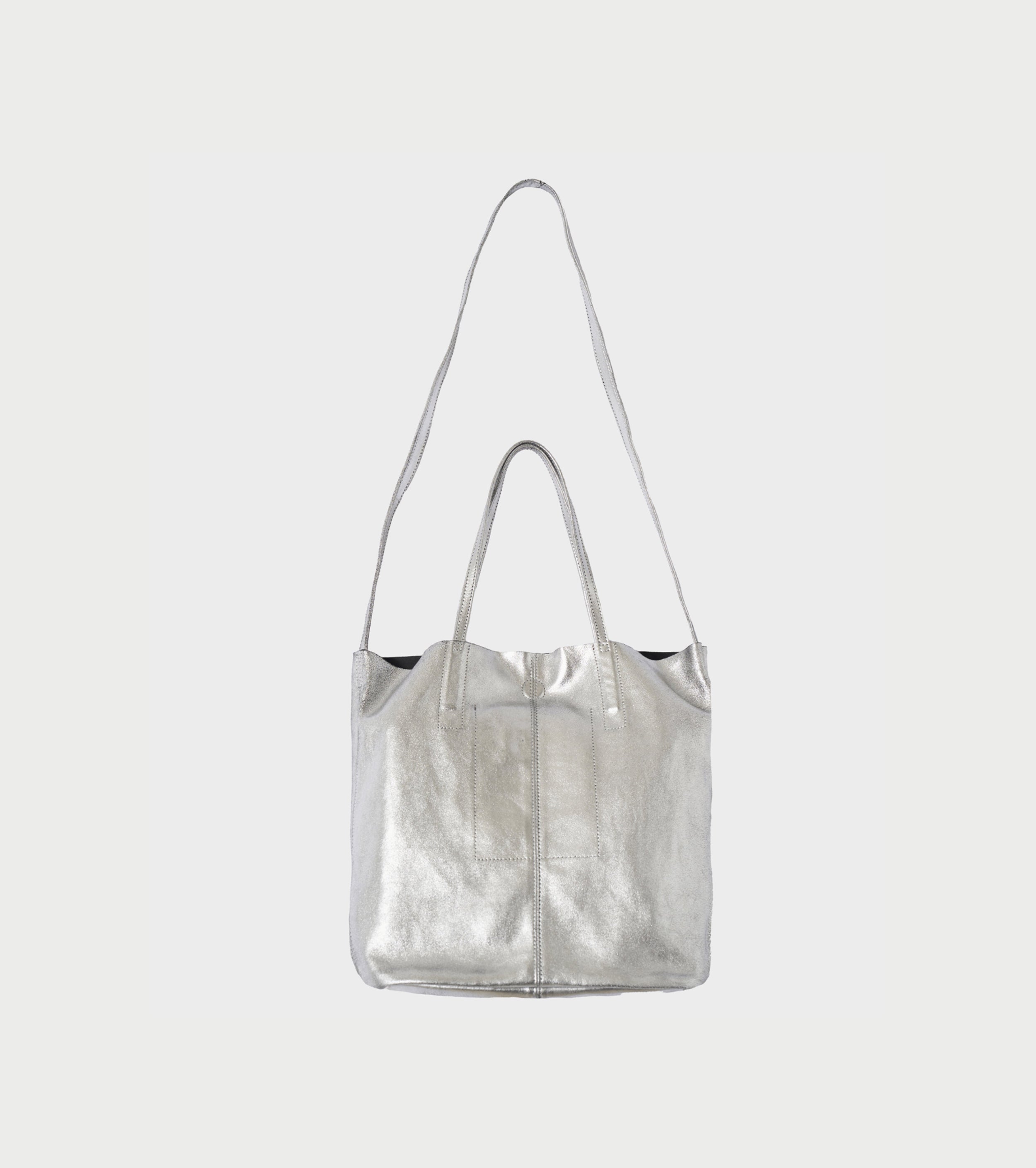 Morphee 3way medium tote , Silver