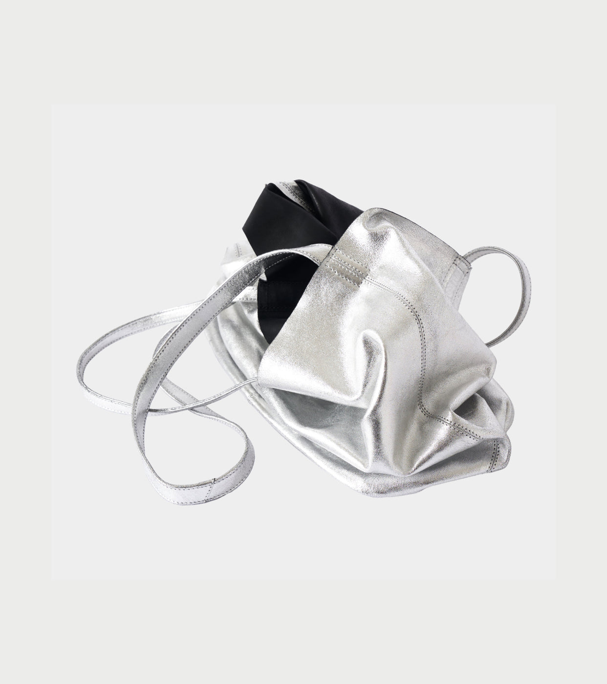 Morphee 3way medium tote , Silver