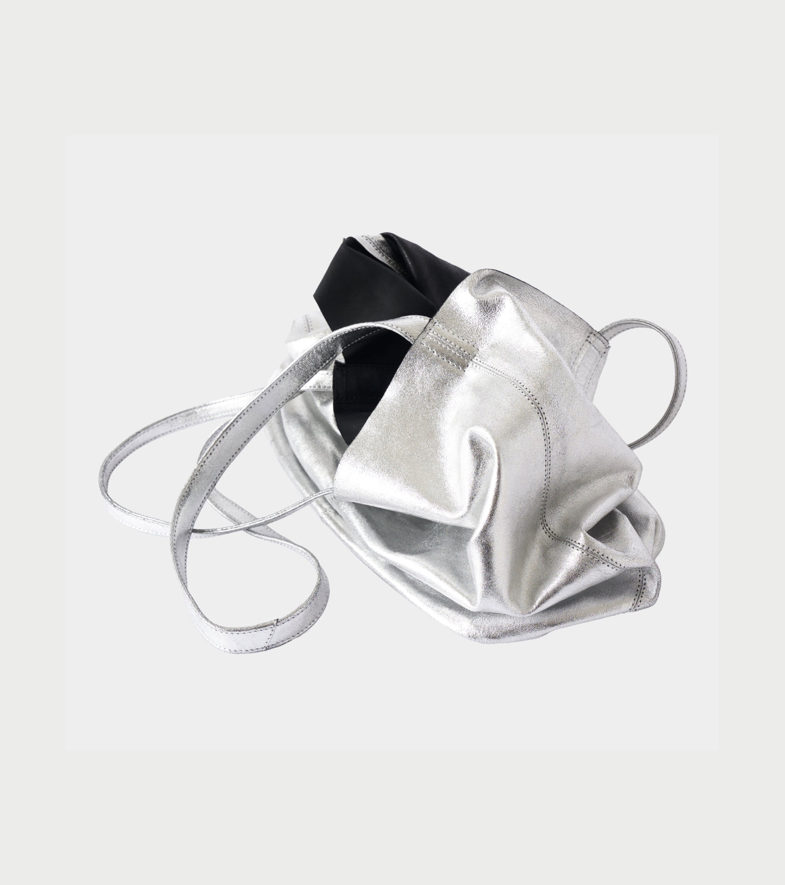 Morphee 3way medium tote , Silver