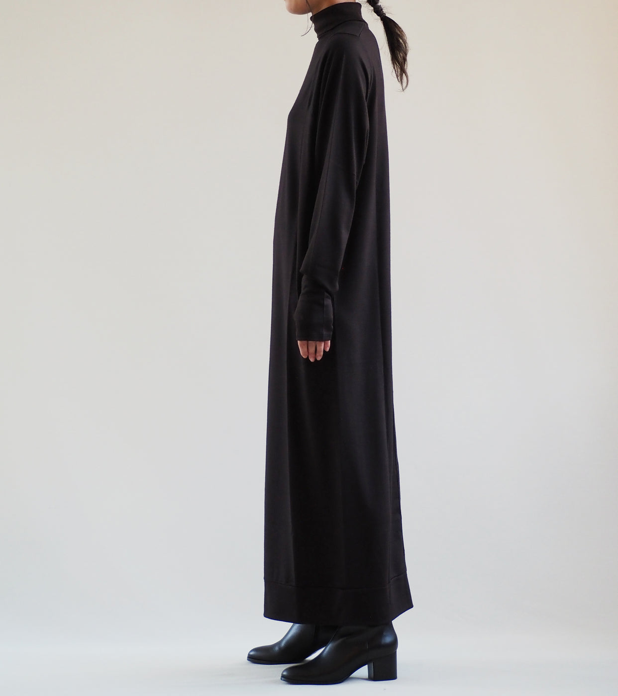 ALWEL Long Sleeve Dresses,Chocolate