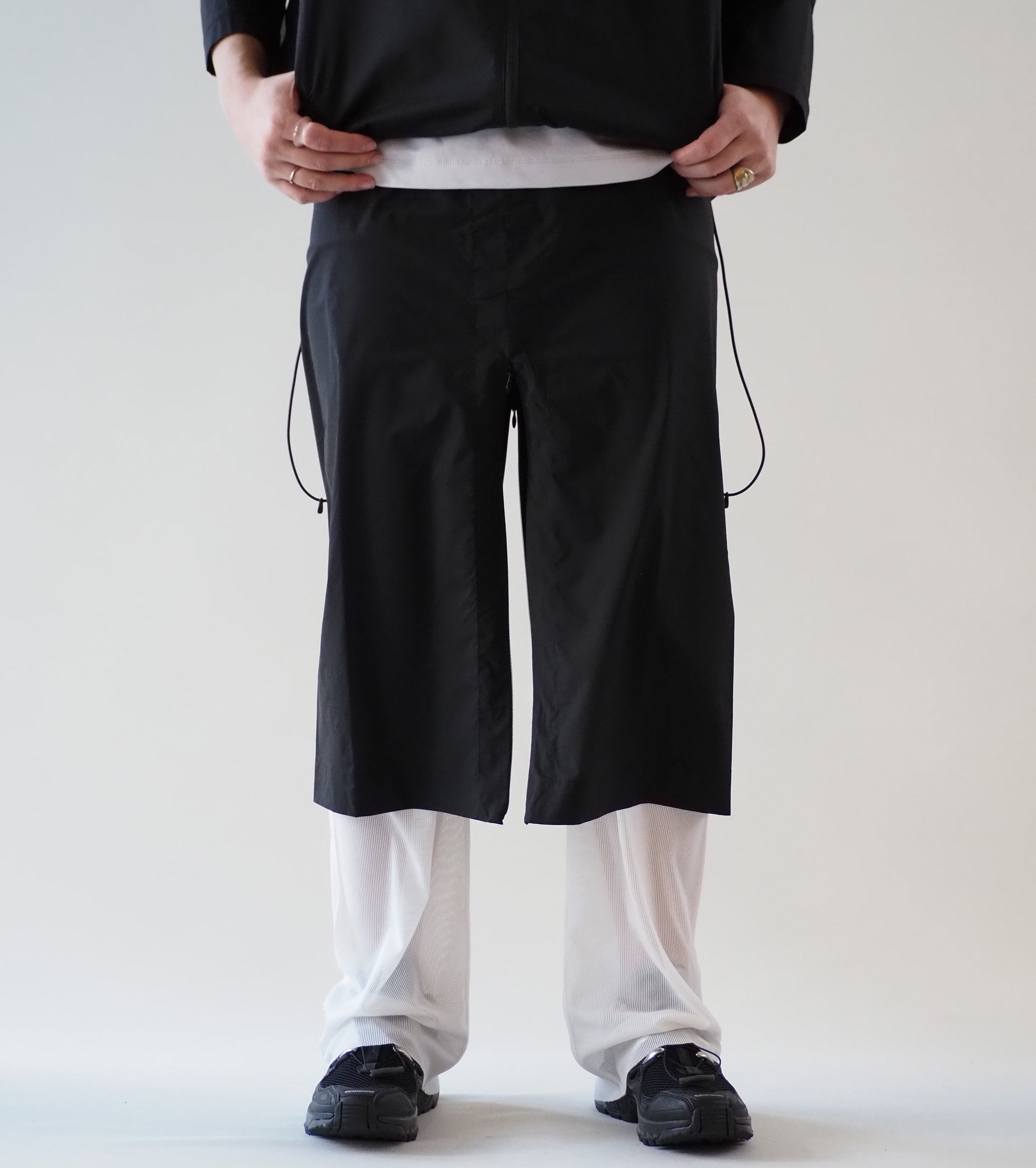 ALWEL Light Weight Covered Skirt, Black
