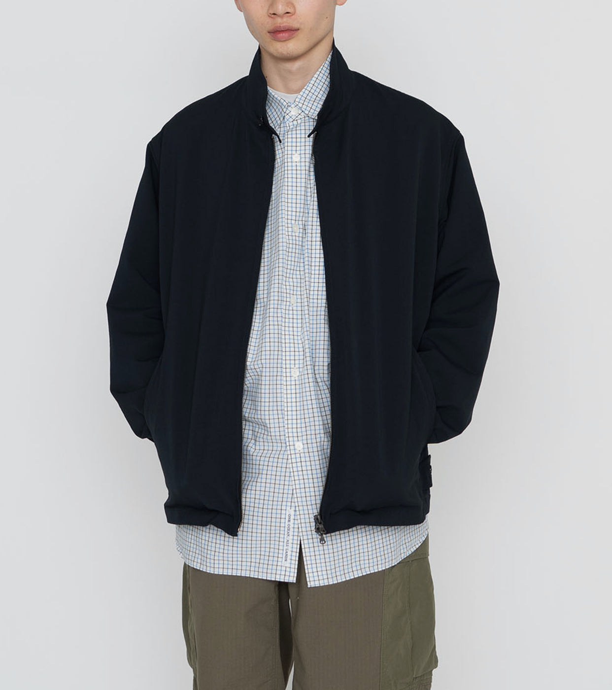 nanamica ALPHADRY Crew Jacket, Black