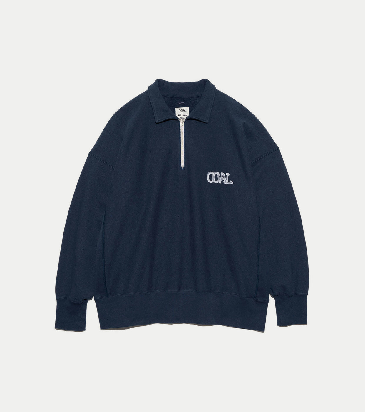 nanamica Half Zip-Up Sweat , Navy