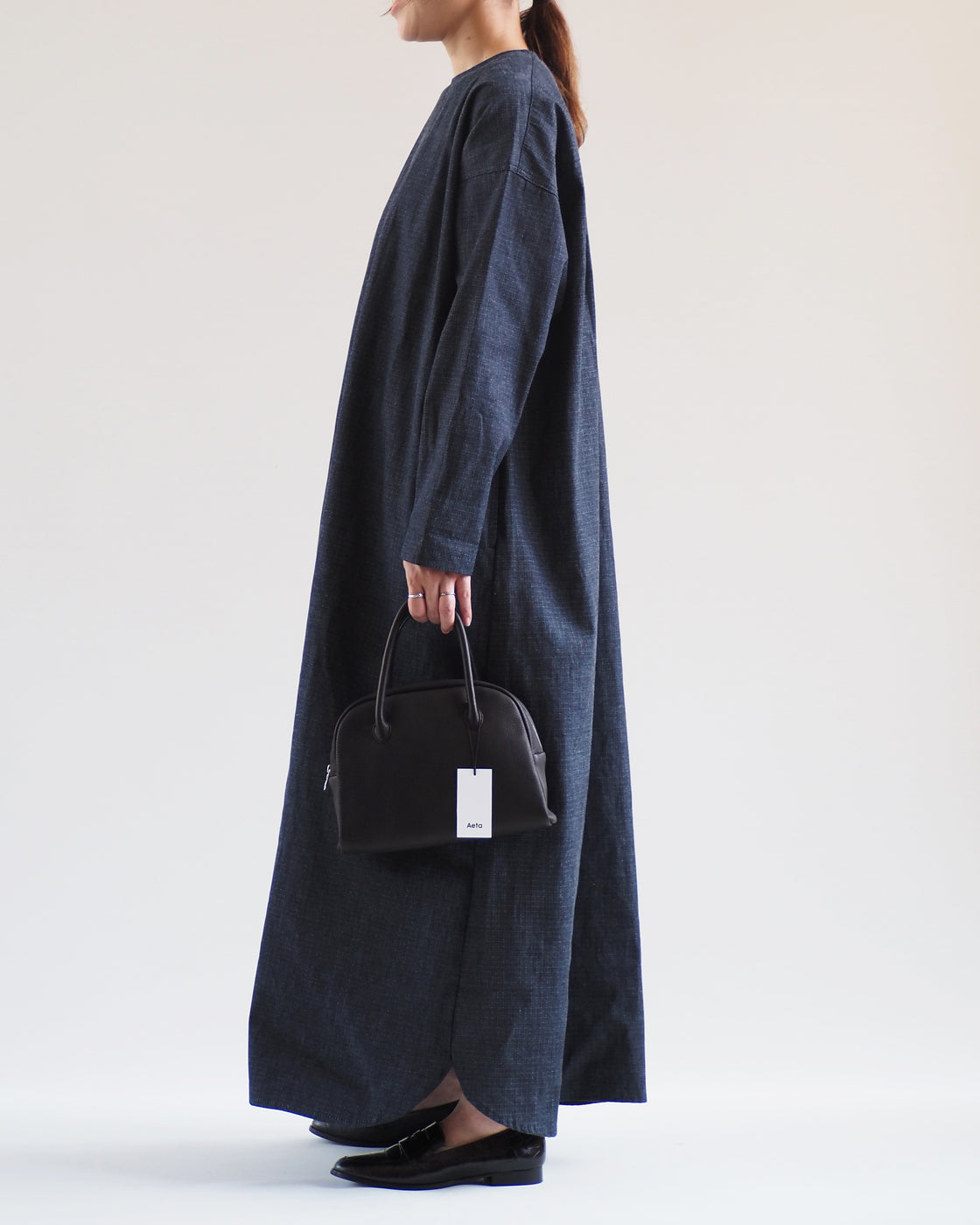 Long Smock Dresses,Indigo