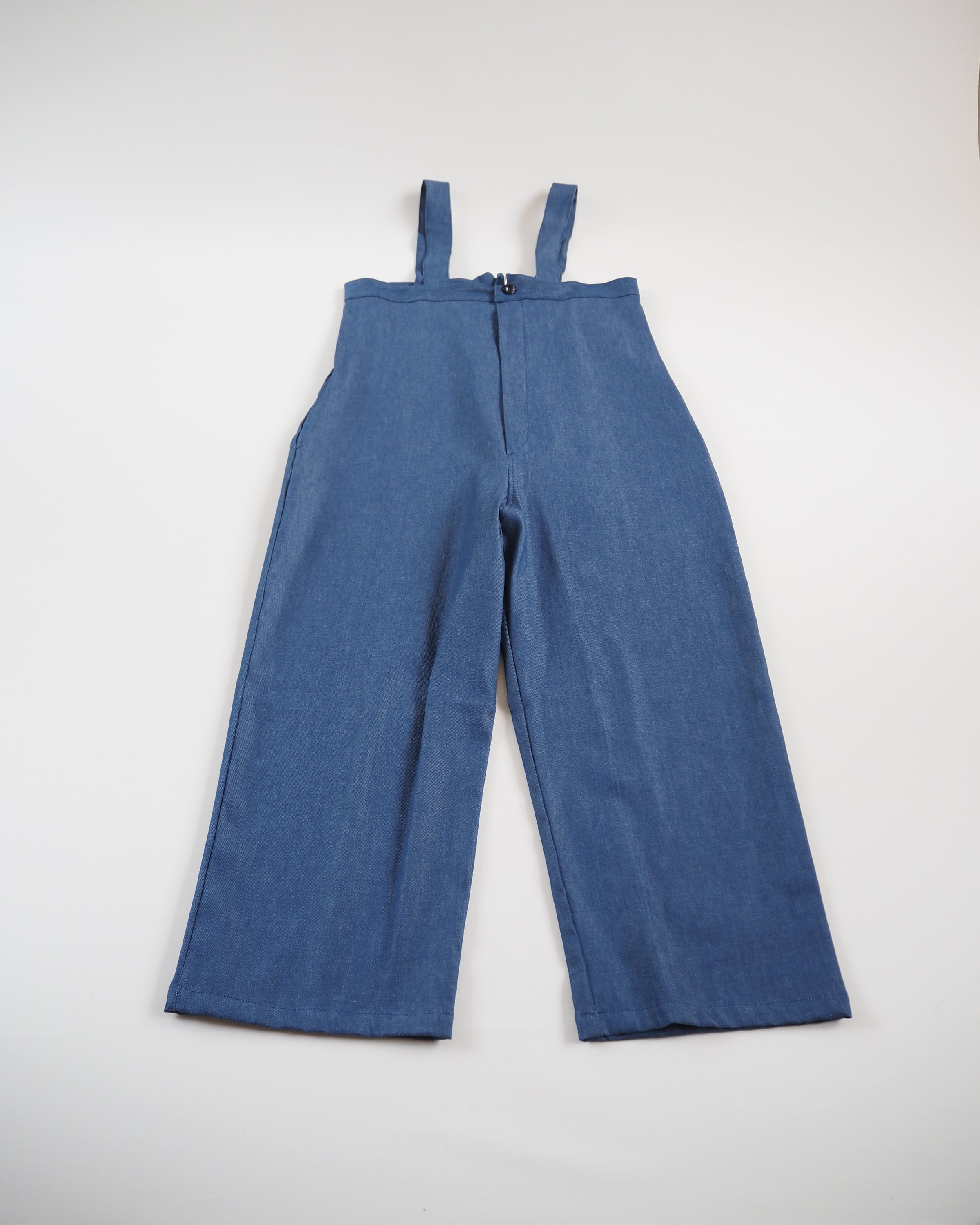 High Rise Brace Trousers,Fade