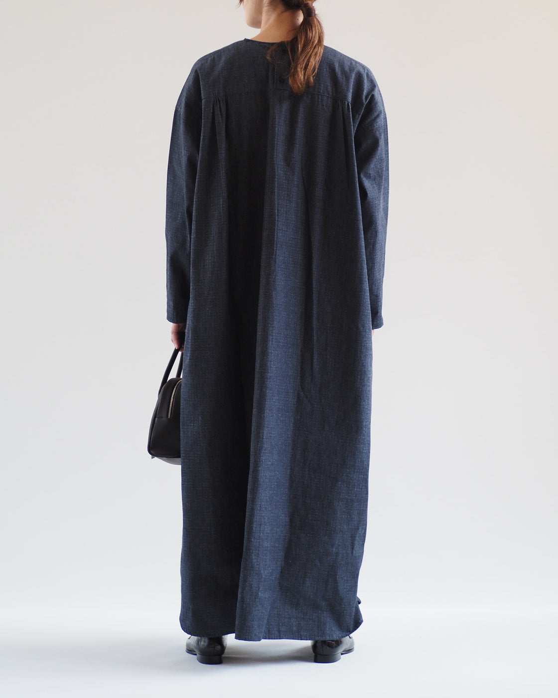 Long Smock Dresses,Indigo