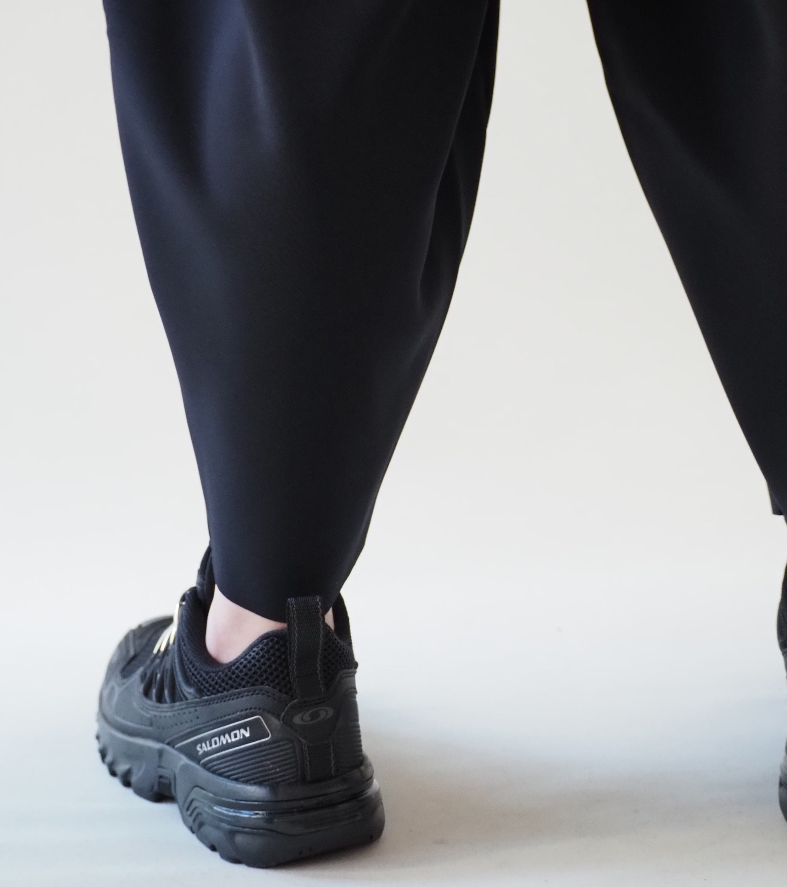 ALWEL  PEG PANTS, Black
