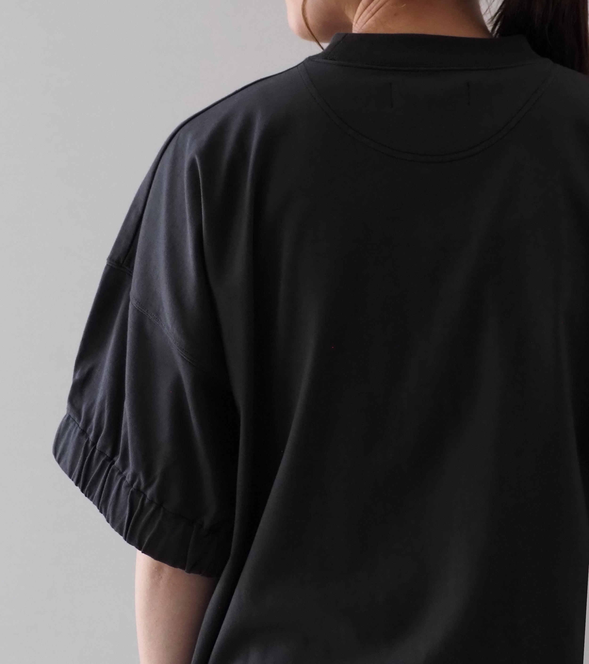 ALWEL Wide Sleeve Tee Dress , Ink Black