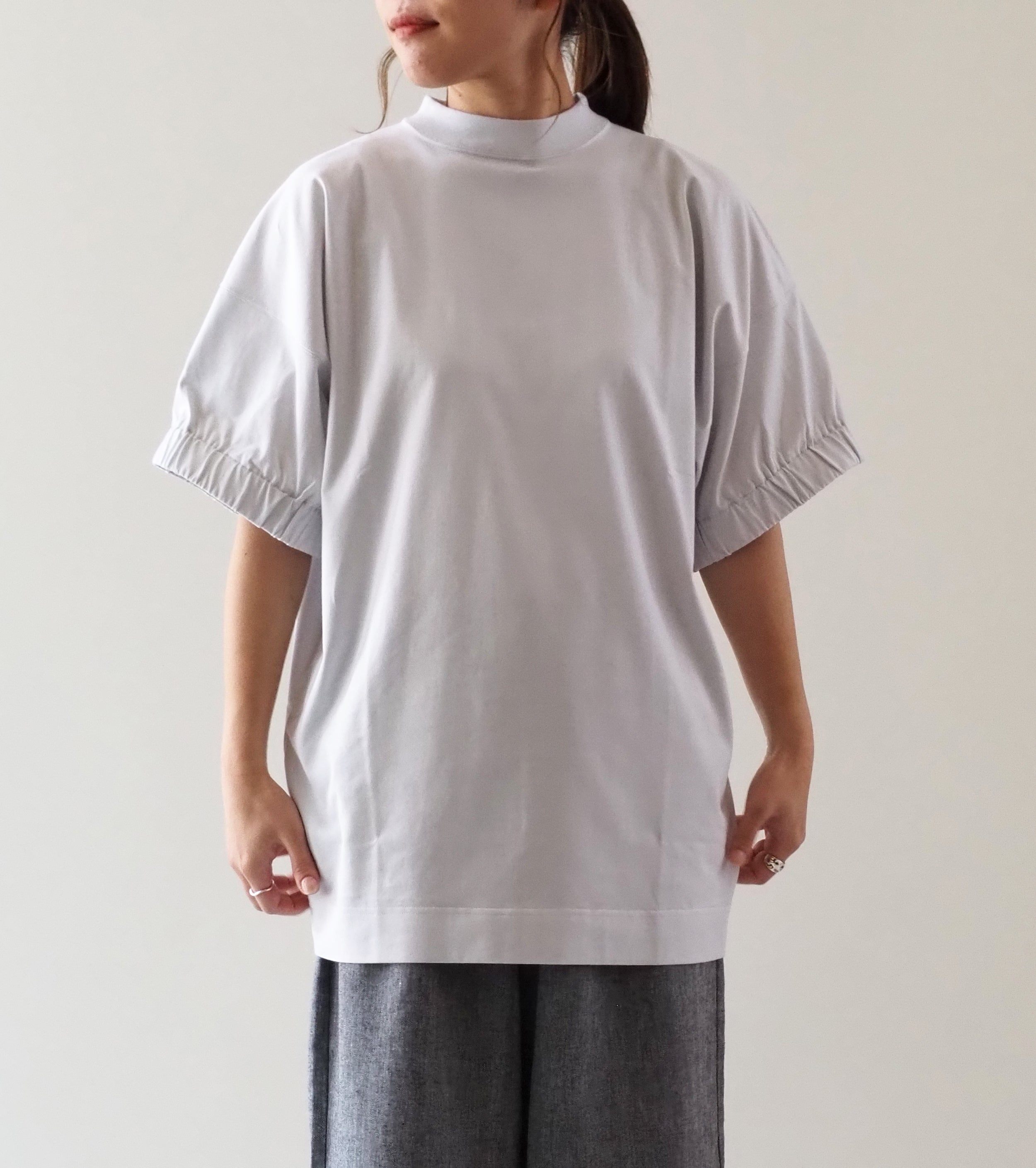 ALWEL Wide Sleeve Tee Dress , Cloud White