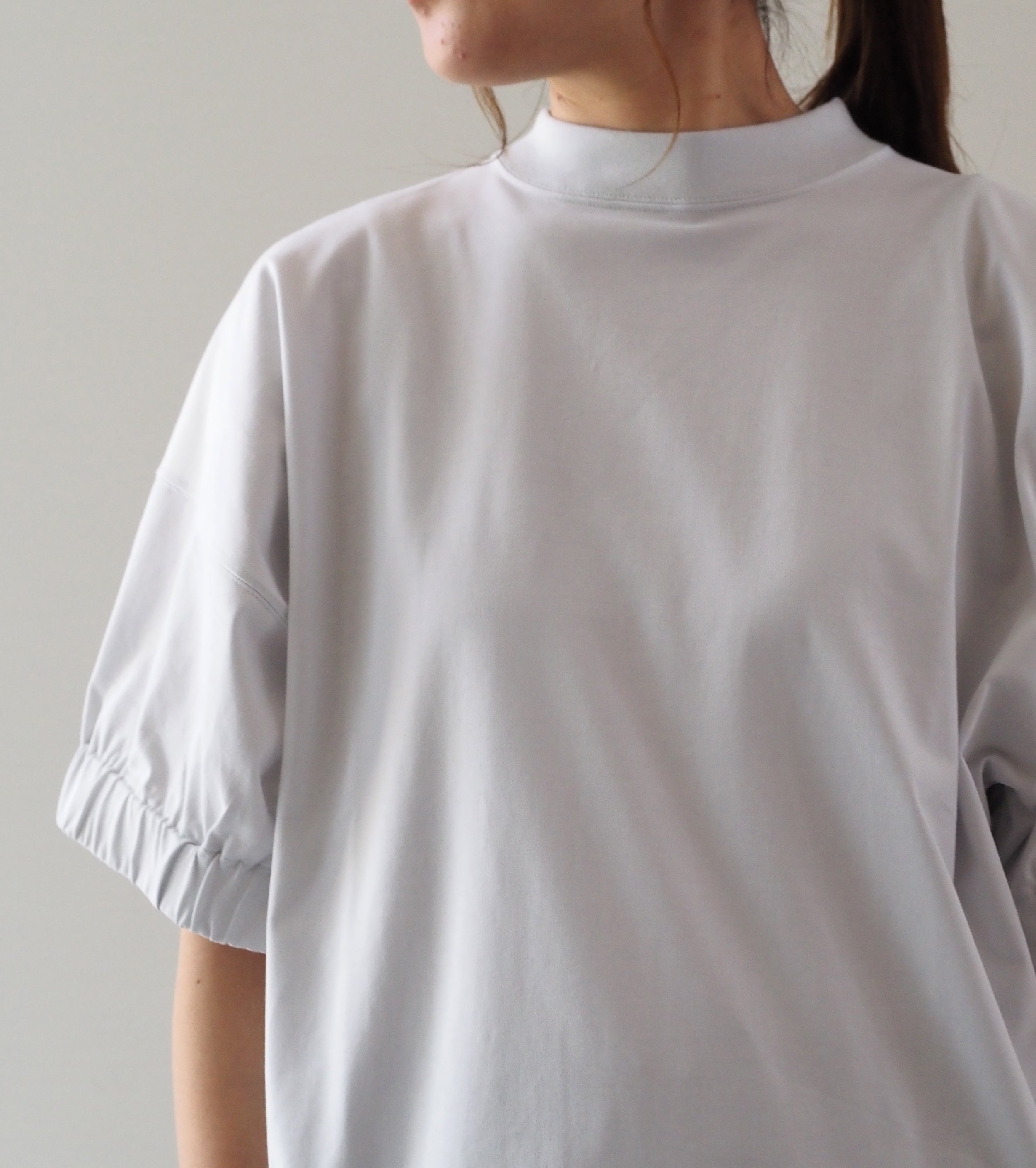 ALWEL Wide Sleeve Tee Dress , Cloud White