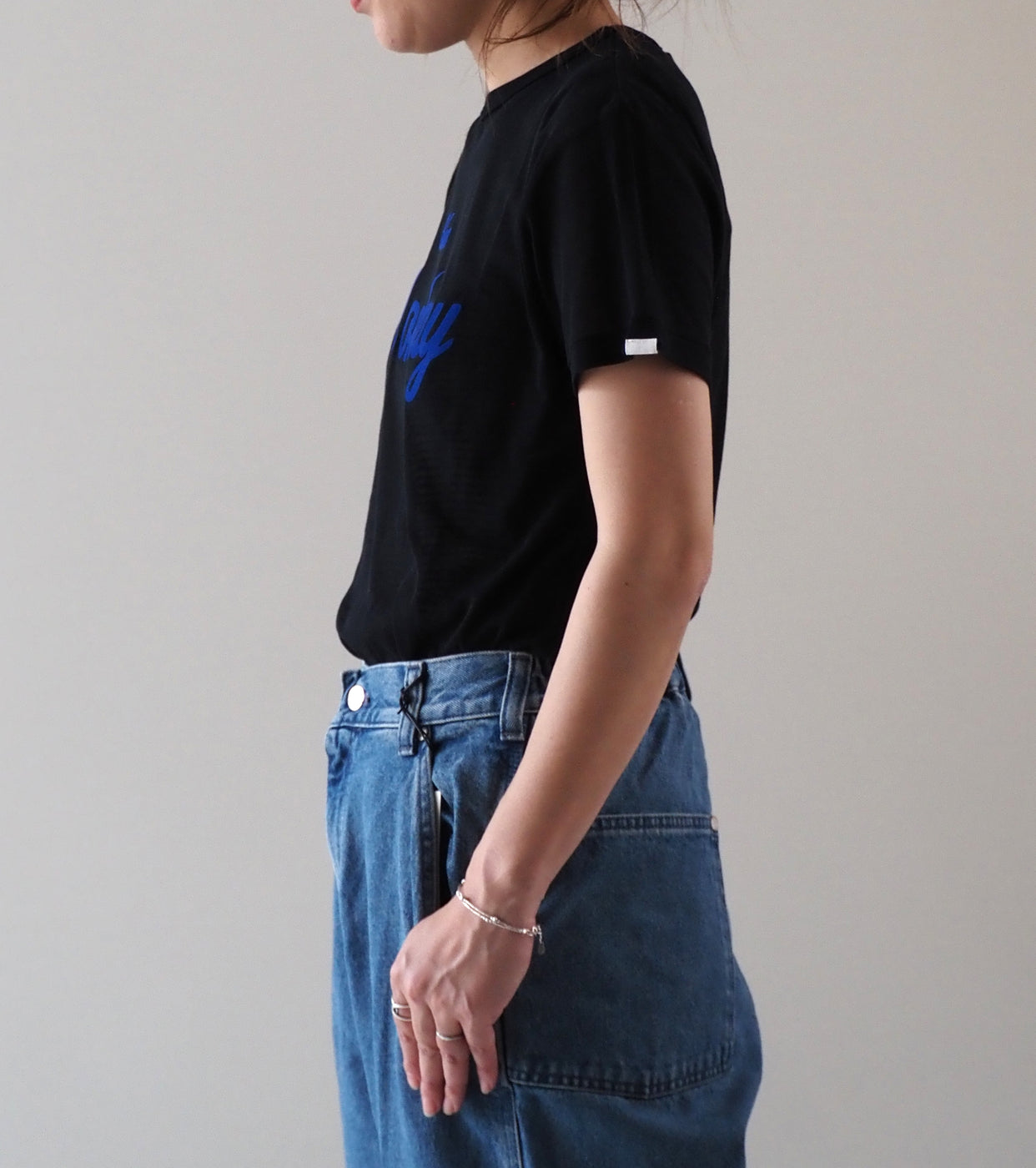 Oblada BLUE MONDAY TEE , Black