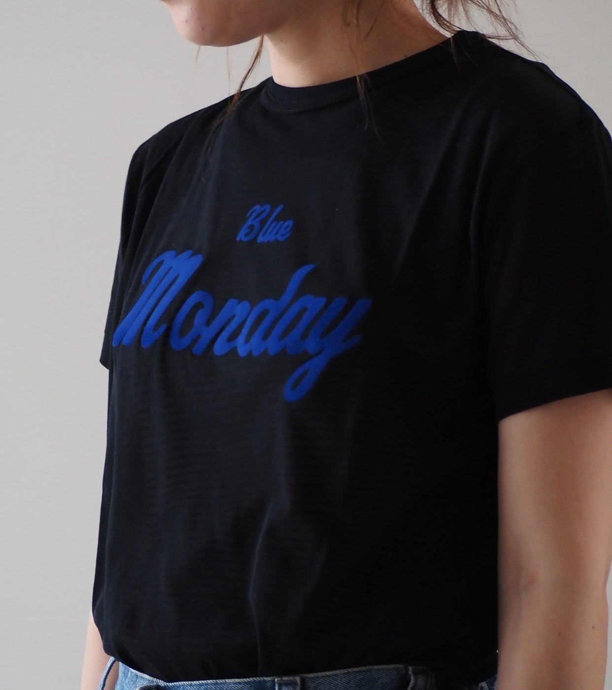 Oblada BLUE MONDAY TEE , Black