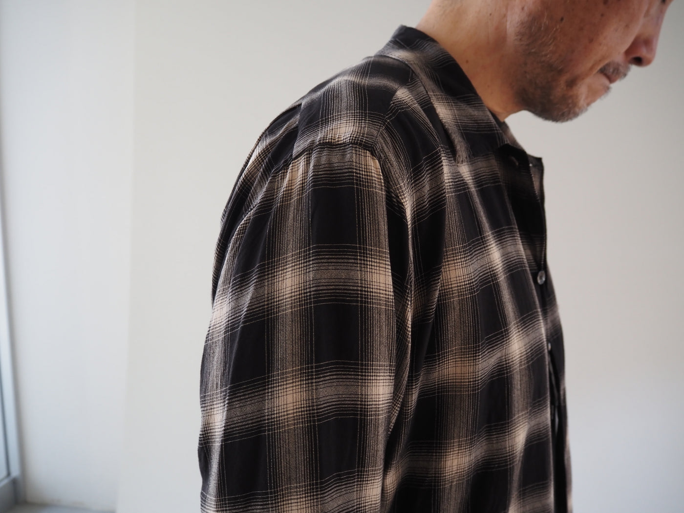 Linen Dot Shirt Jacket, Dot
