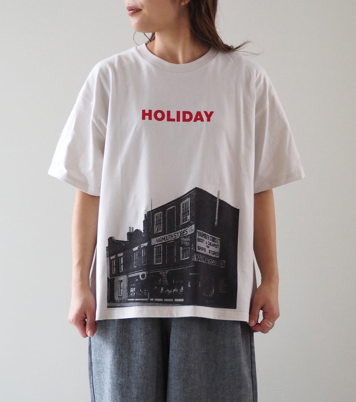 Yarmo HOLIDAY T-Shirts , White