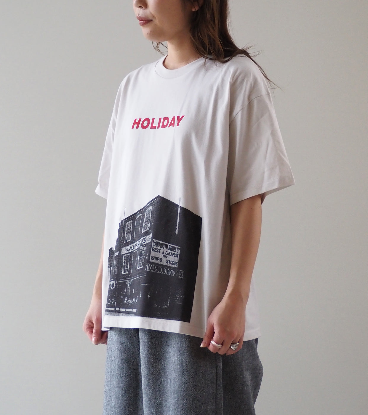 Yarmo HOLIDAY T-Shirts , White