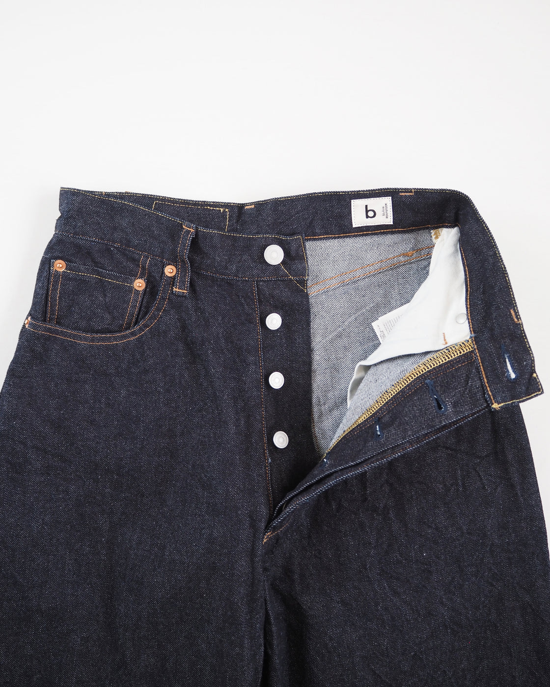 13.5 oz Selvage Denim Pants Indigo